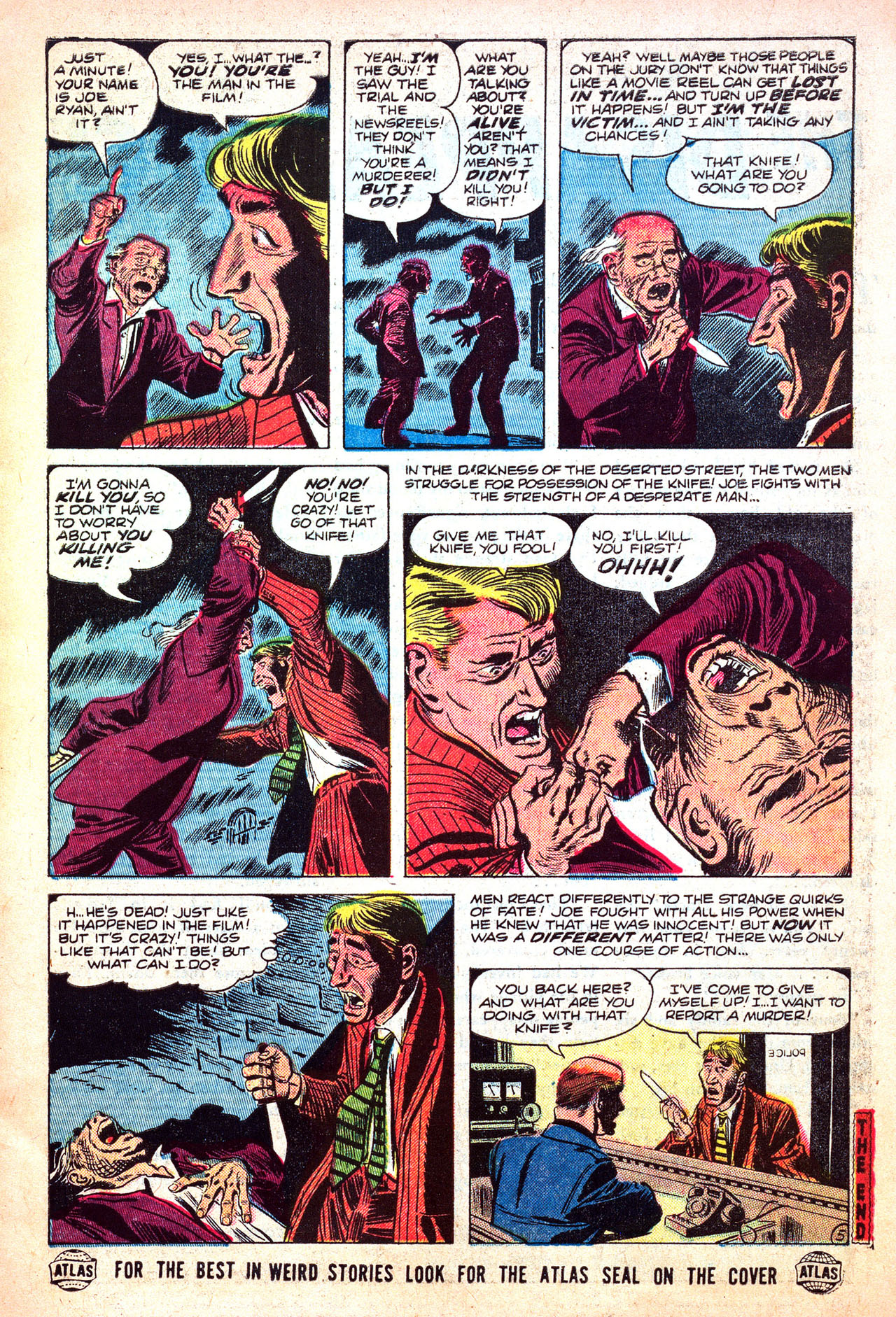 Read online Mystic (1951) comic -  Issue #34 - 7