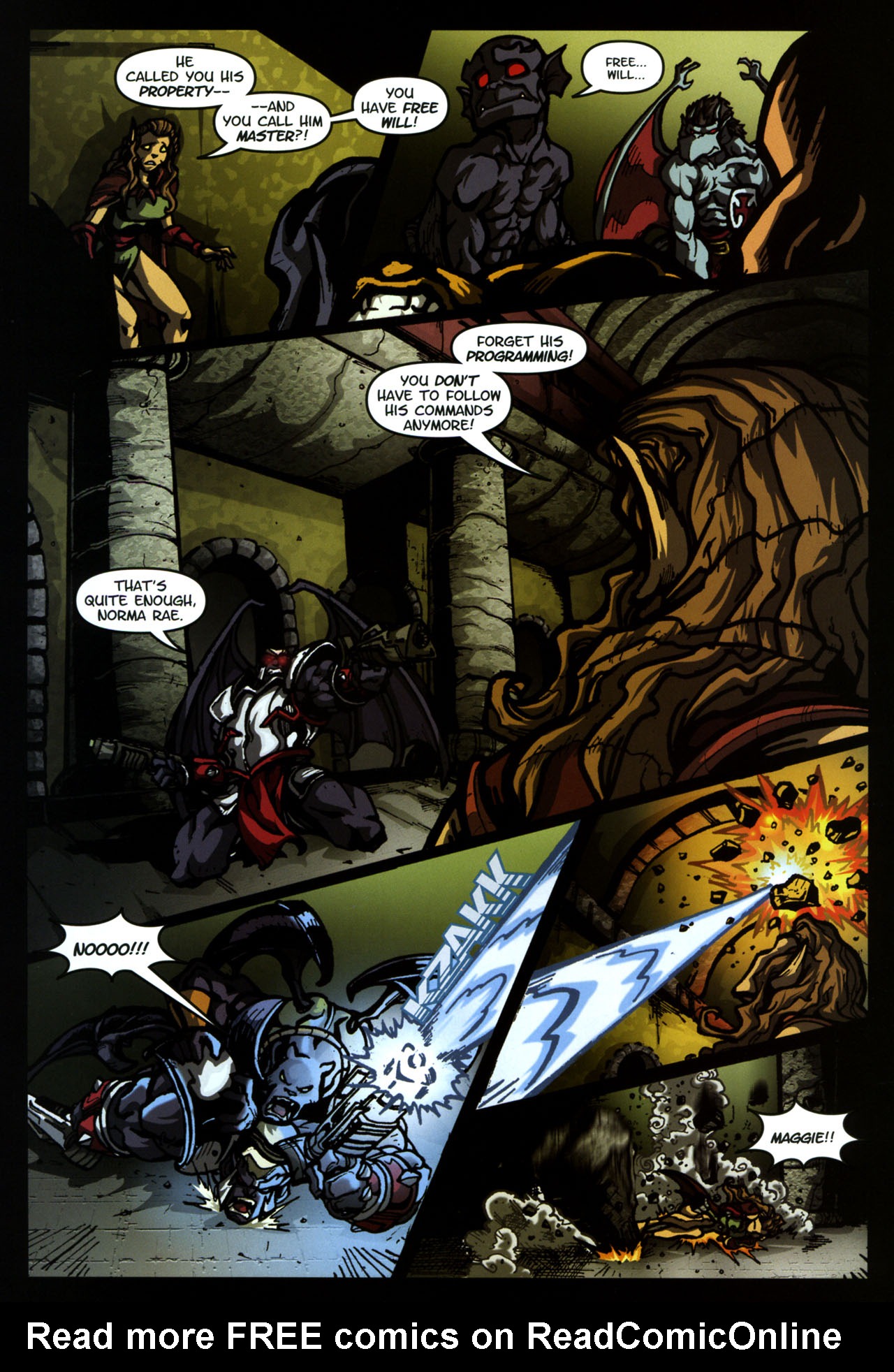Read online Gargoyles (2006) comic -  Issue #4 - 18