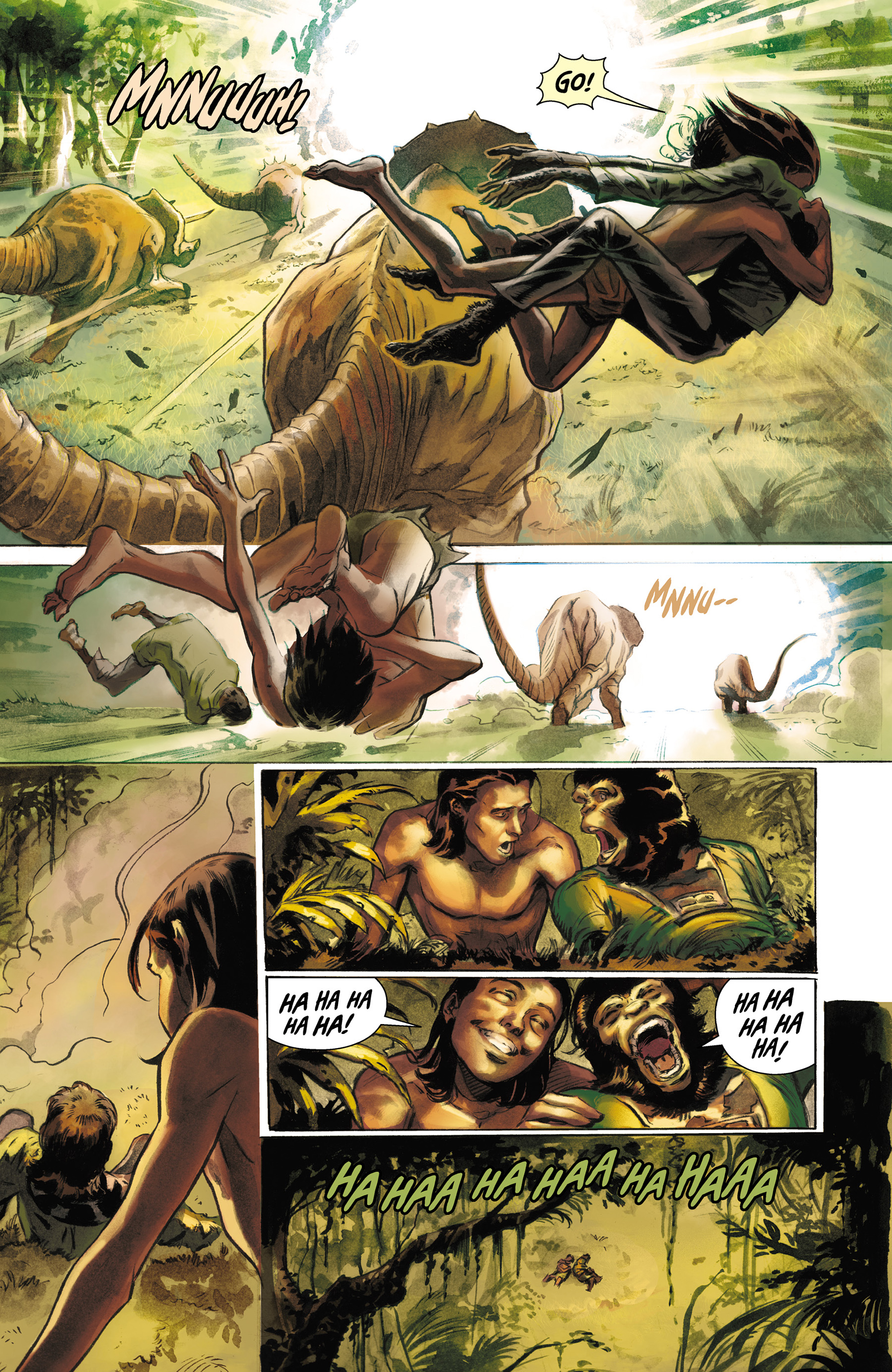 Read online Tarzan On the Planet of the Apes comic -  Issue #1 - 8