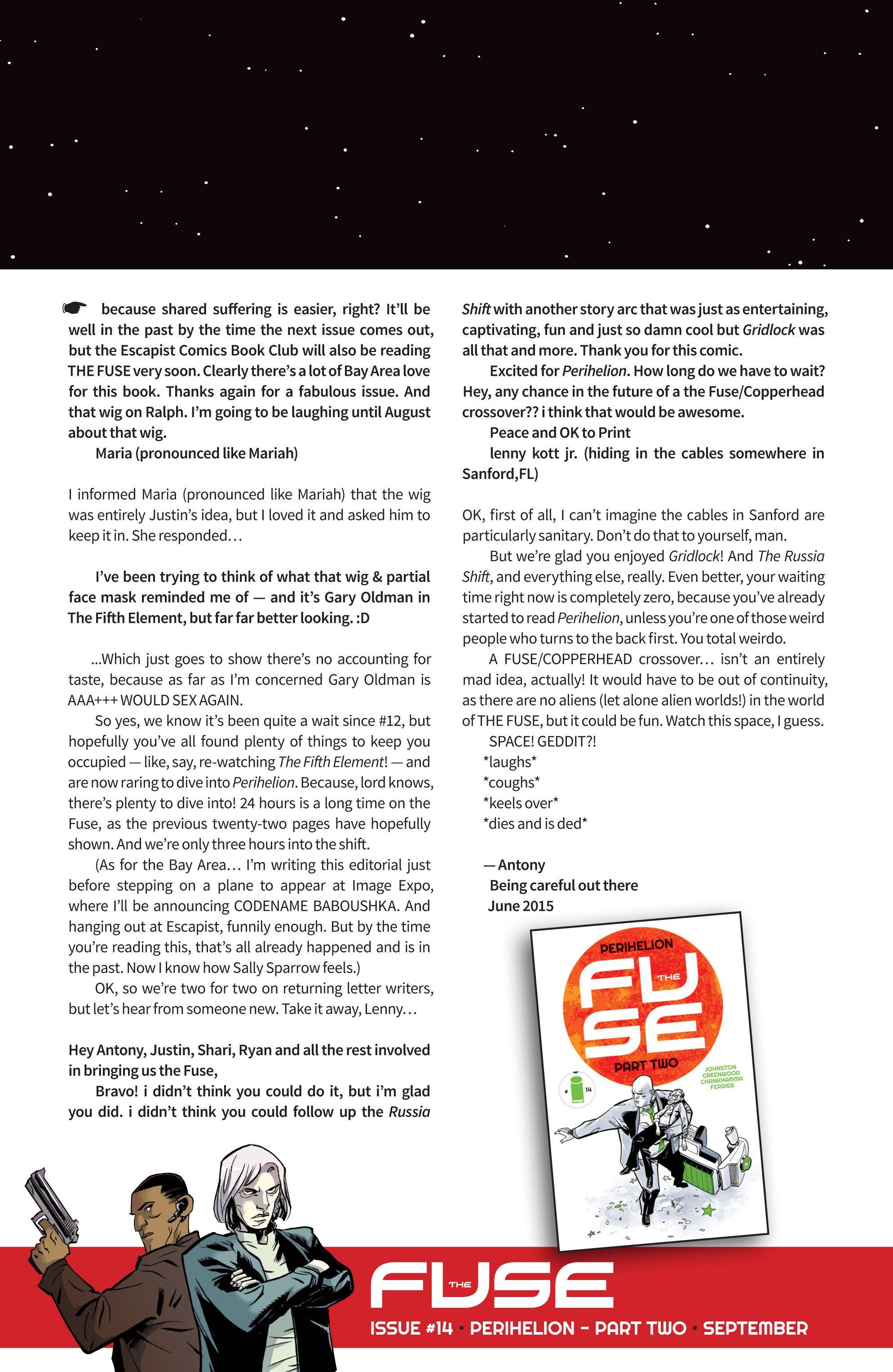 Read online The Fuse comic -  Issue #13 - 25