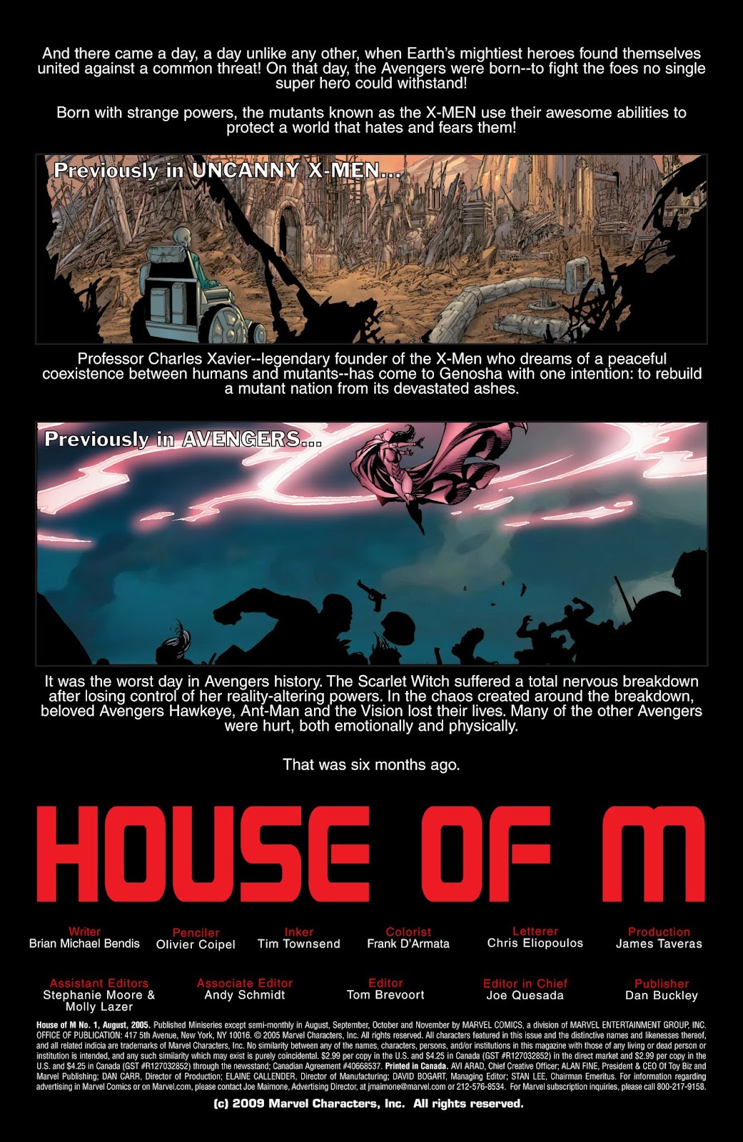 House of M (2006) issue TPB (Part 1) - Page 8