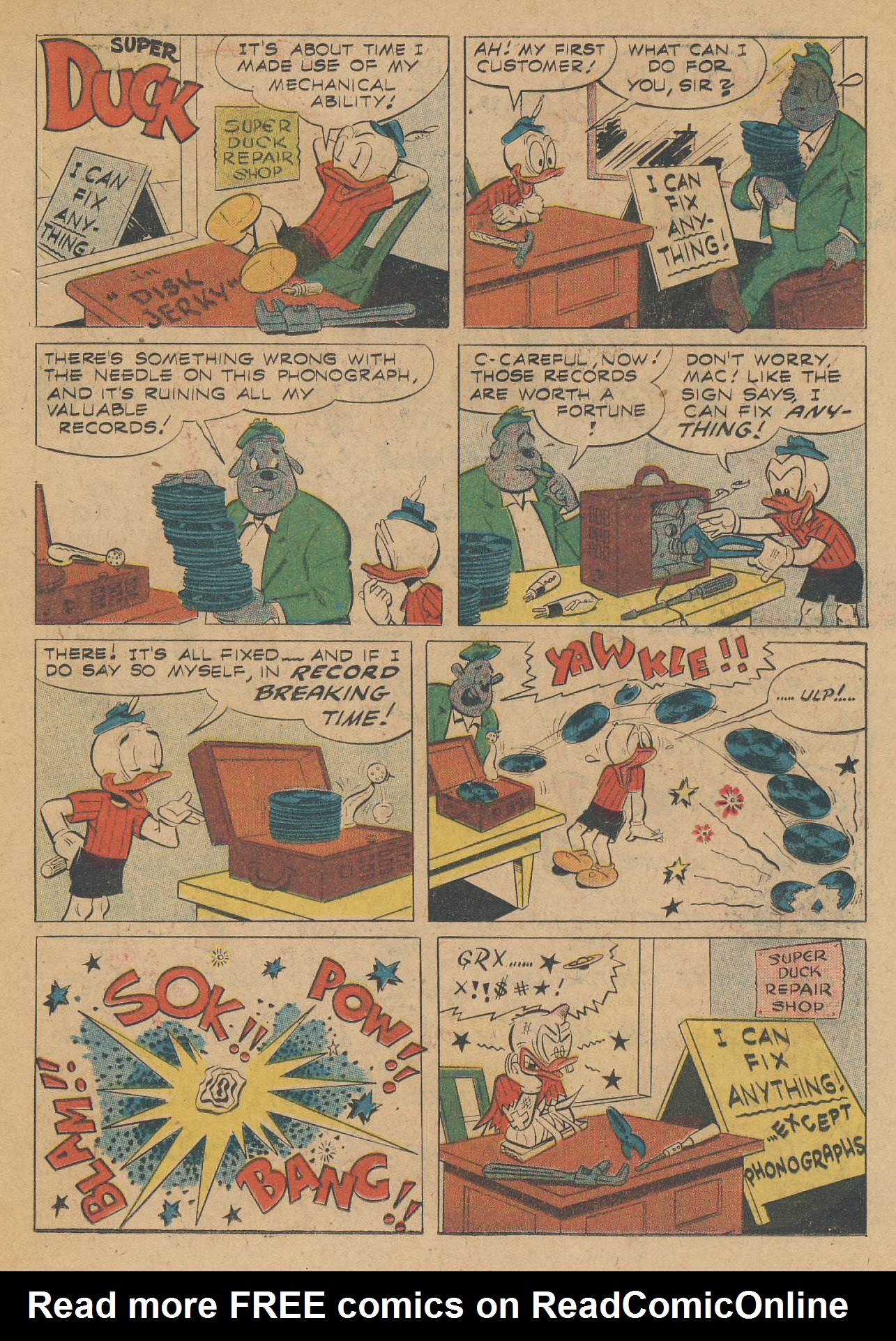 Read online Super Duck Comics comic -  Issue #78 - 19