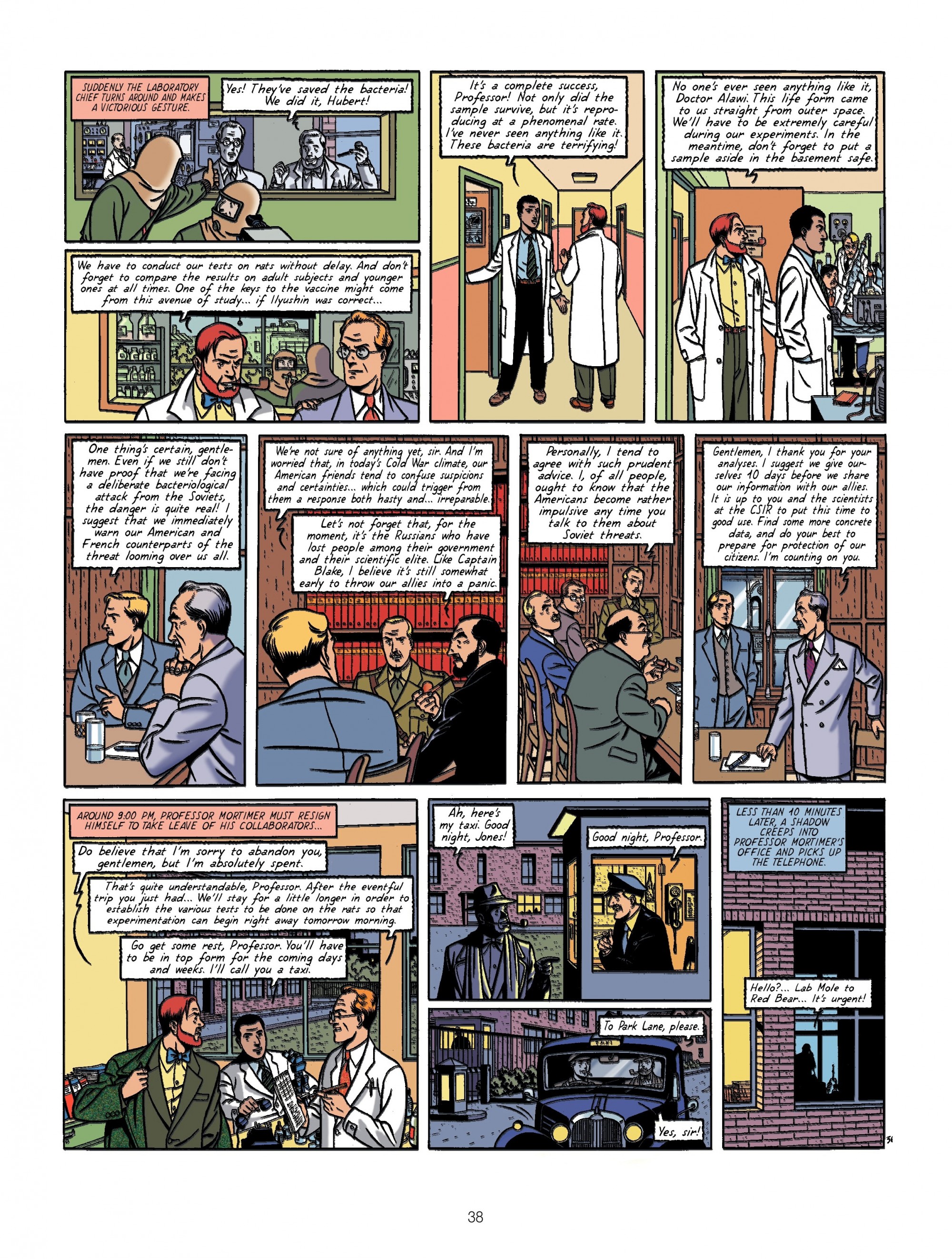 Read online Blake & Mortimer comic -  Issue #8 - 38