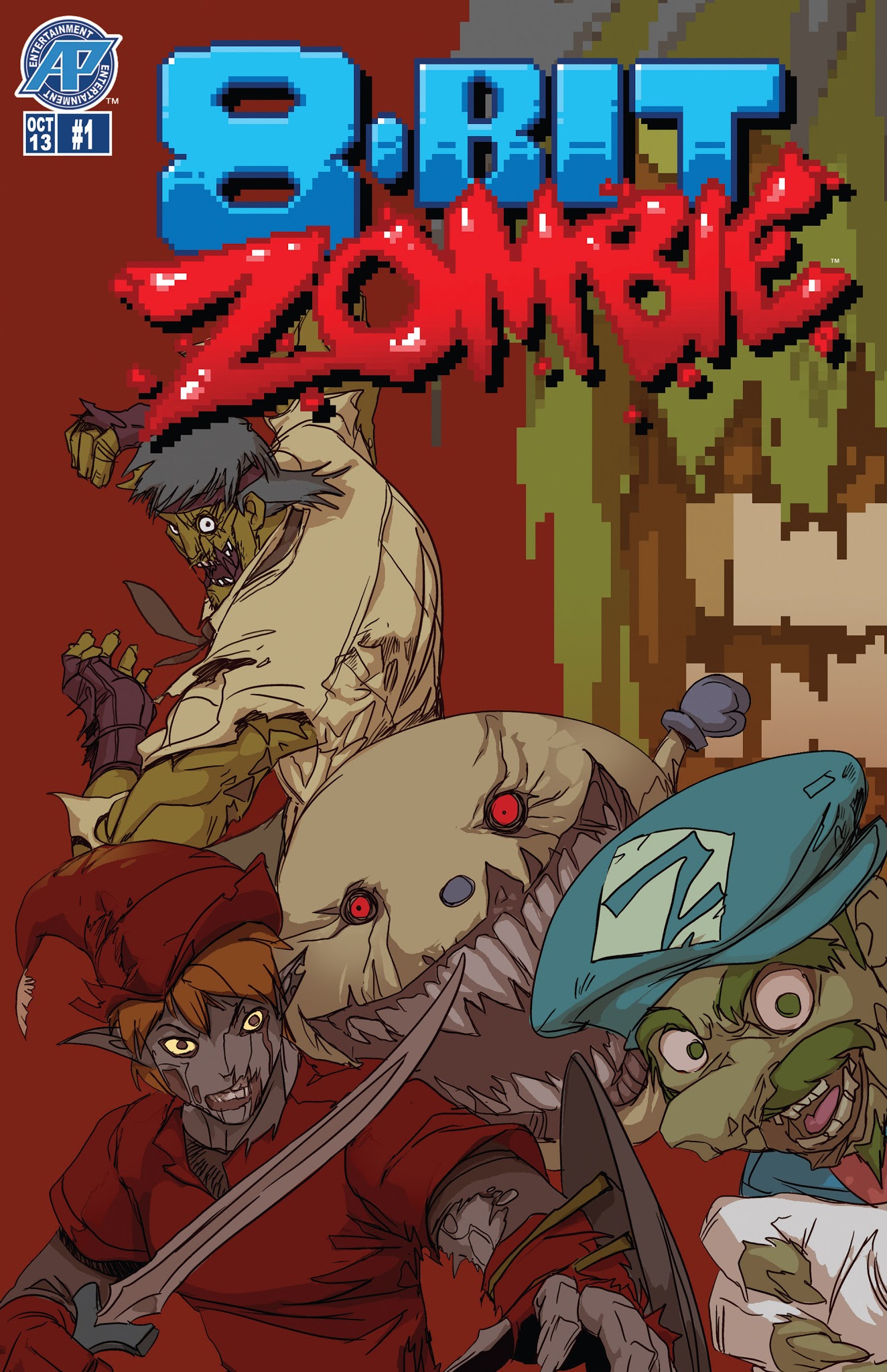 Read online 8-Bit Zombie comic -  Issue # Full - 1