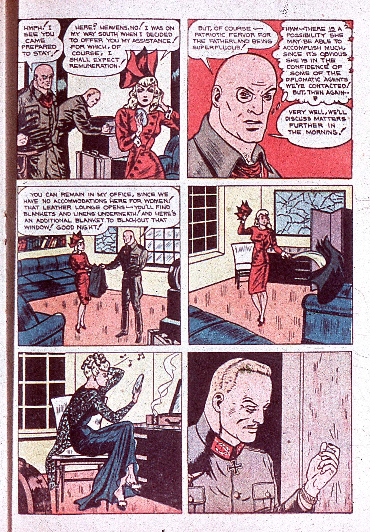 Read online Miss Fury Comics comic -  Issue #6 - 29