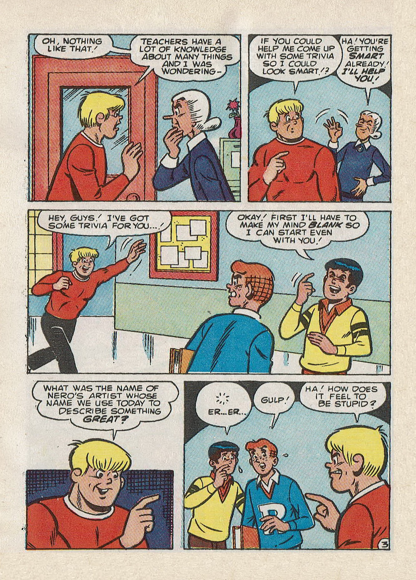 Read online Jughead Jones Comics Digest comic -  Issue #60 - 86