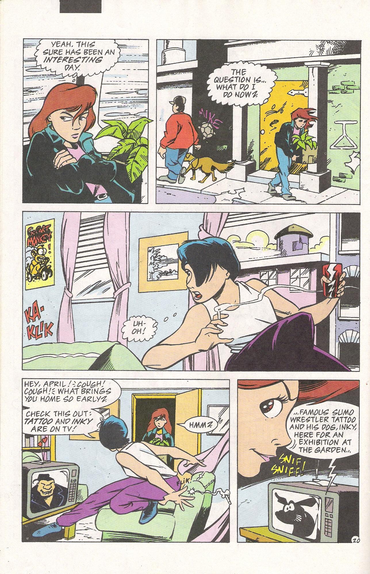 Read online Teenage Mutant Ninja Turtles Presents: April O'Neil comic -  Issue #1 - 22