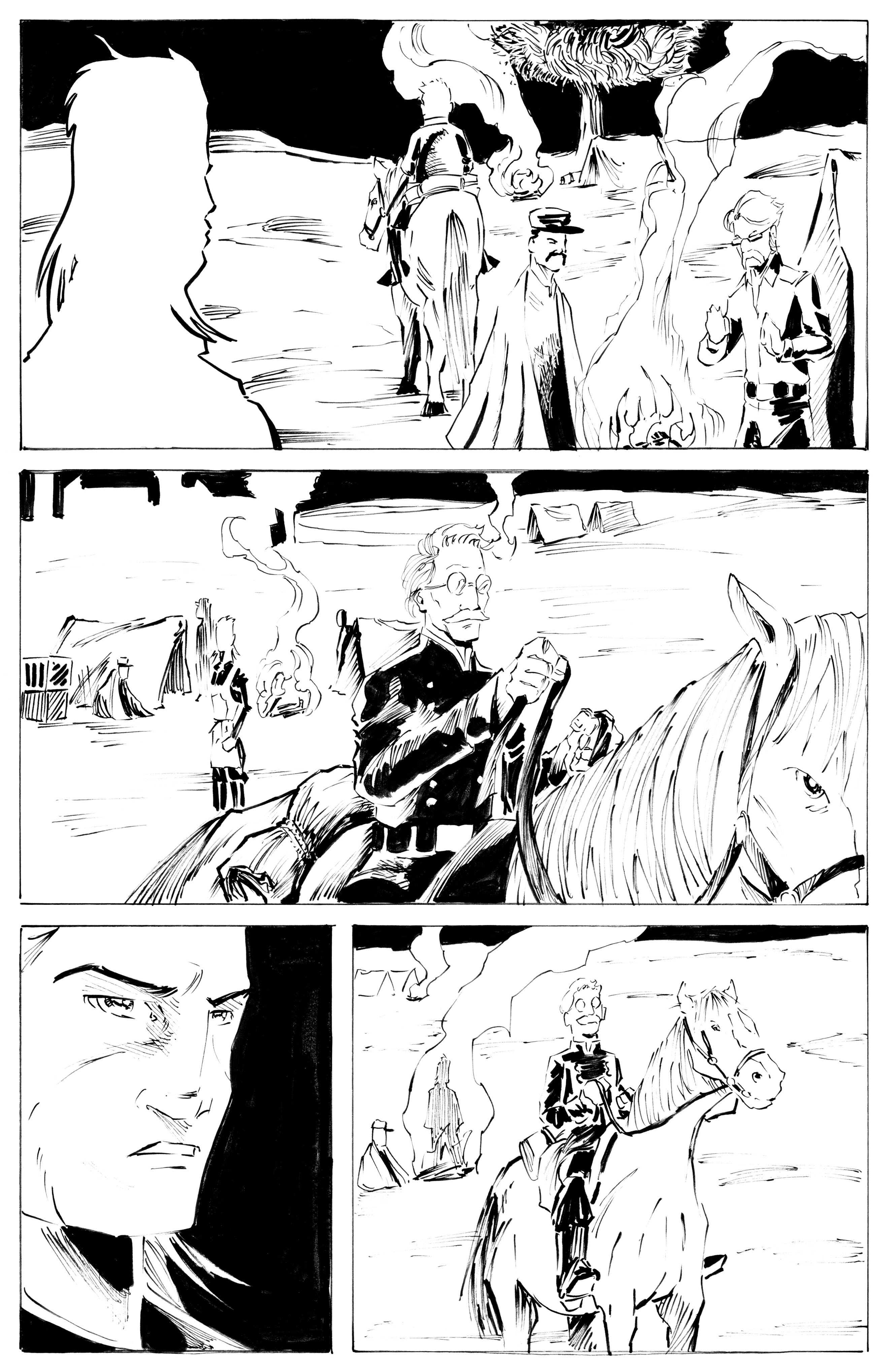 Read online Weird Western Adventures: Bea and James comic -  Issue # TPB - 42