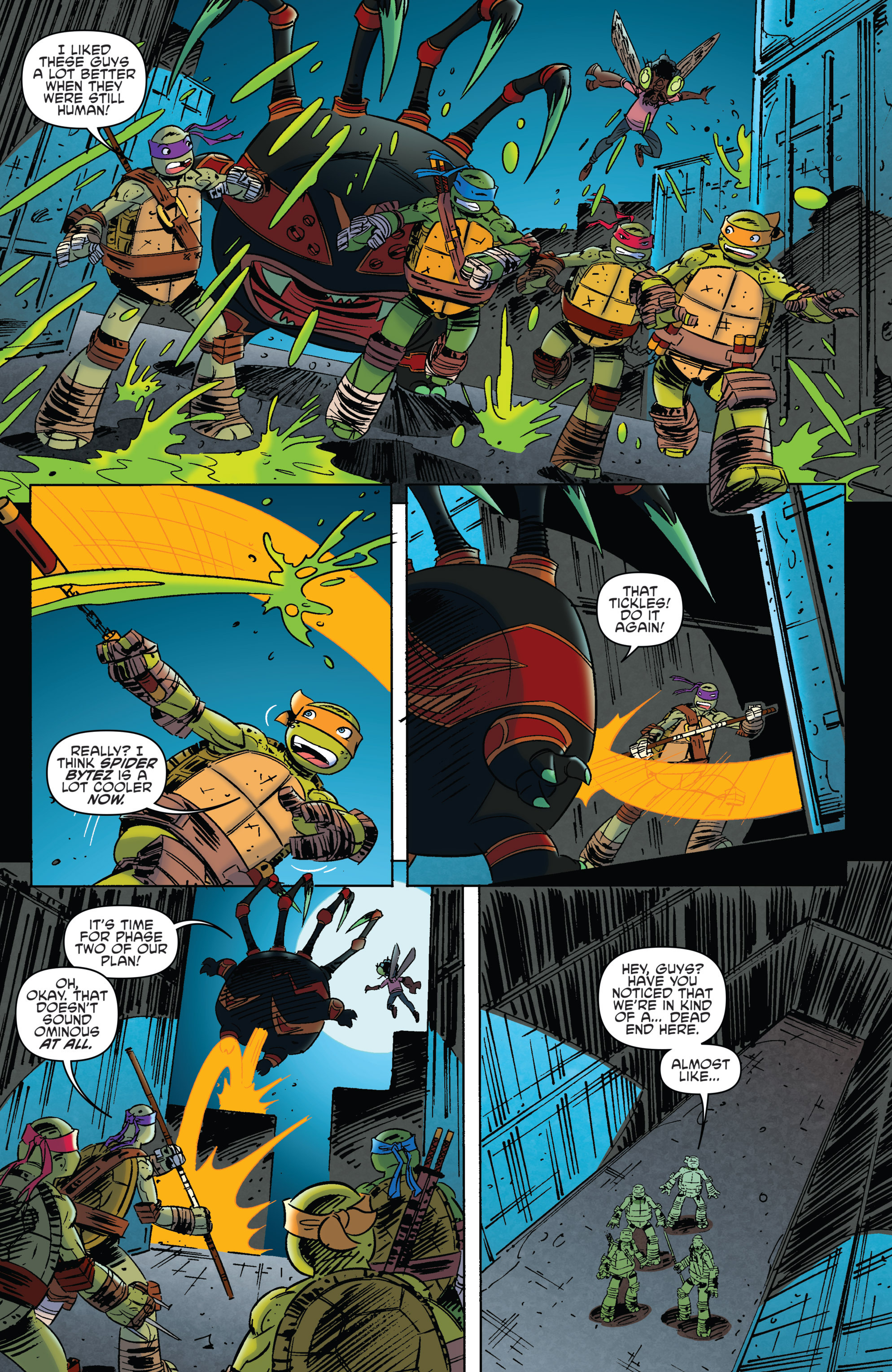 Read online Teenage Mutant Ninja Turtles New Animated Adventures comic -  Issue #22 - 4