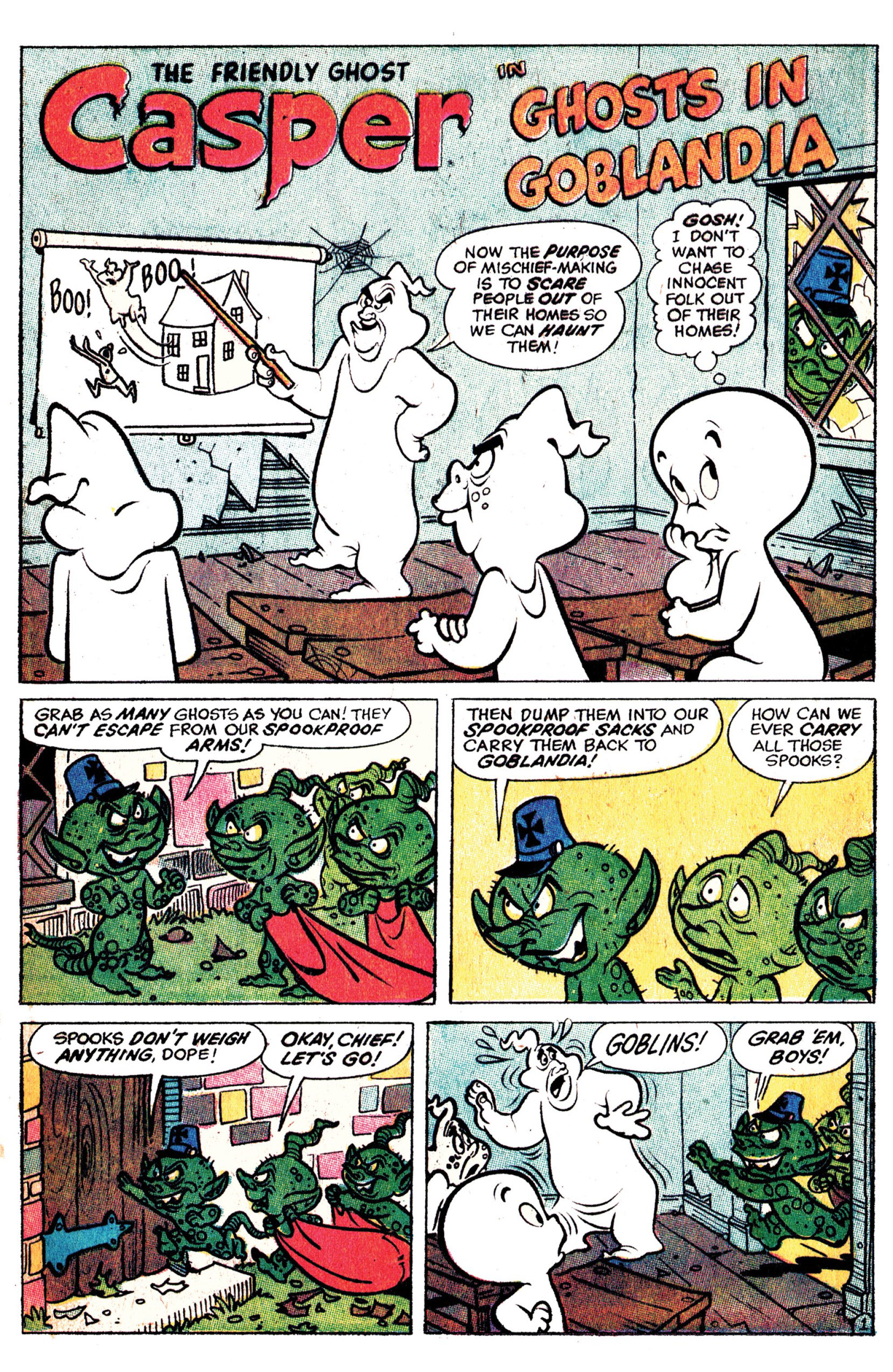 Read online Casper's Haunted Halloween comic -  Issue # Full - 9