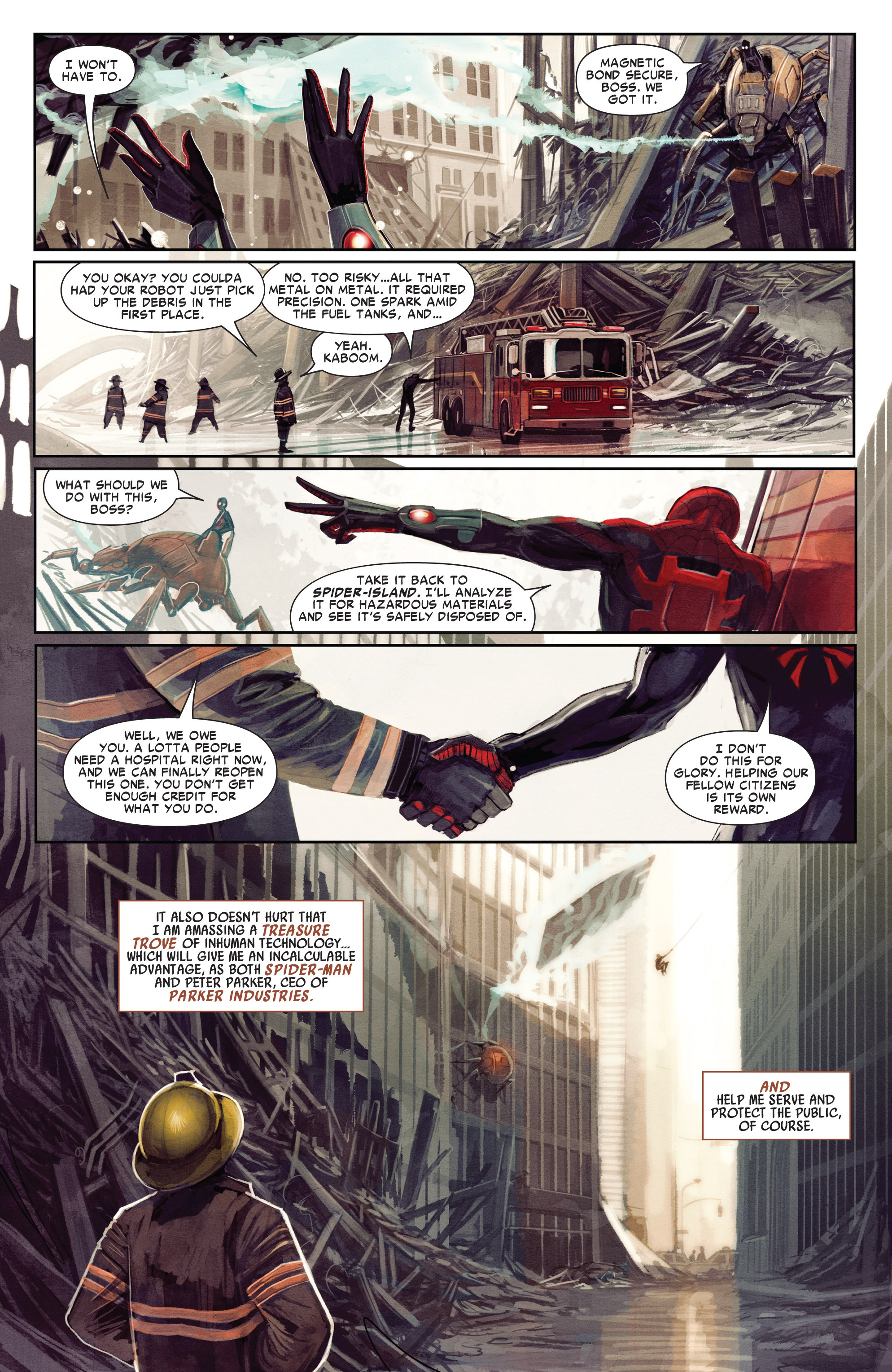 Read online Inhumanity: Superior Spider-Man comic -  Issue # Full - 5