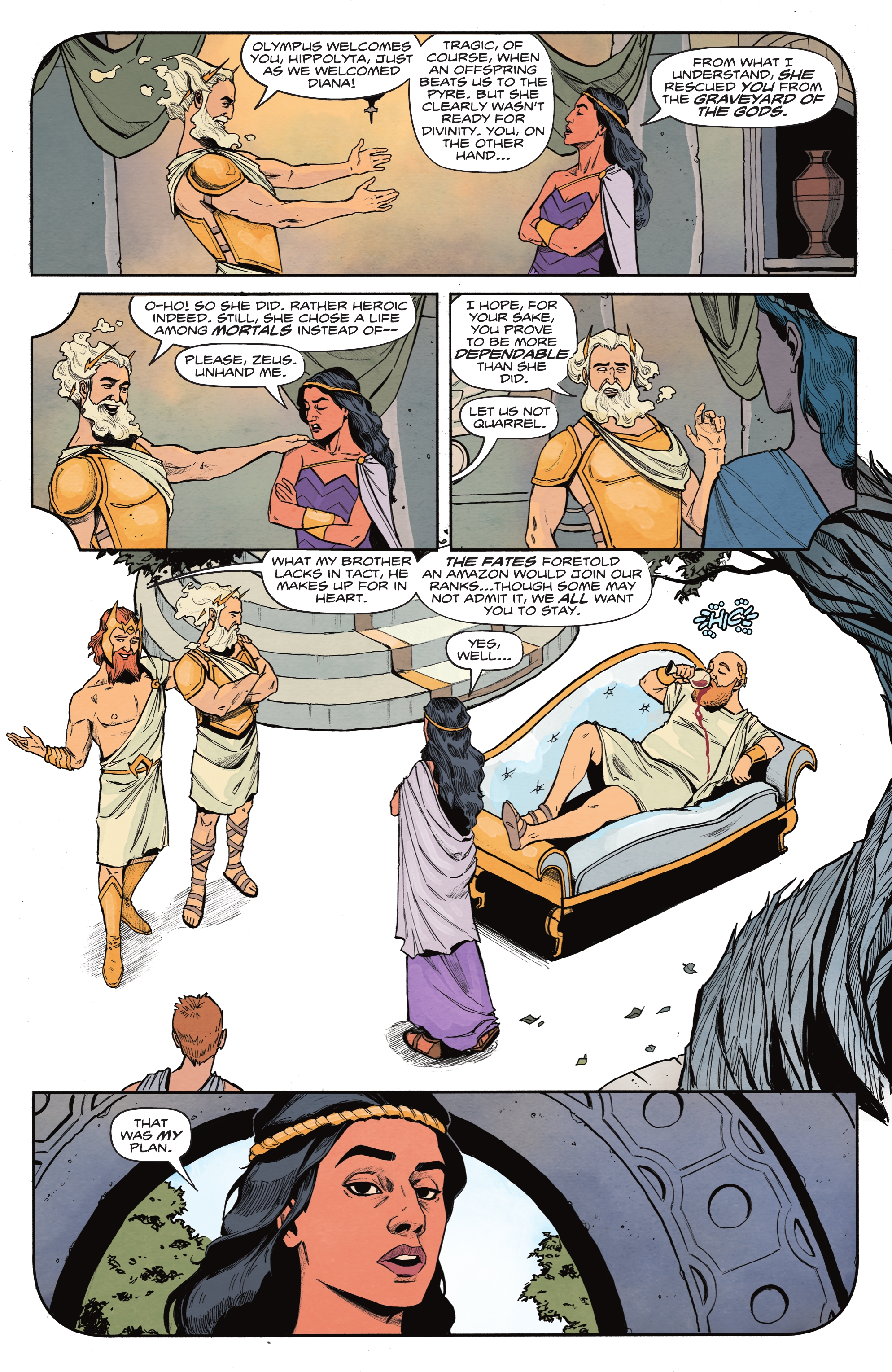 Read online Olympus: Rebirth comic -  Issue # Full - 10