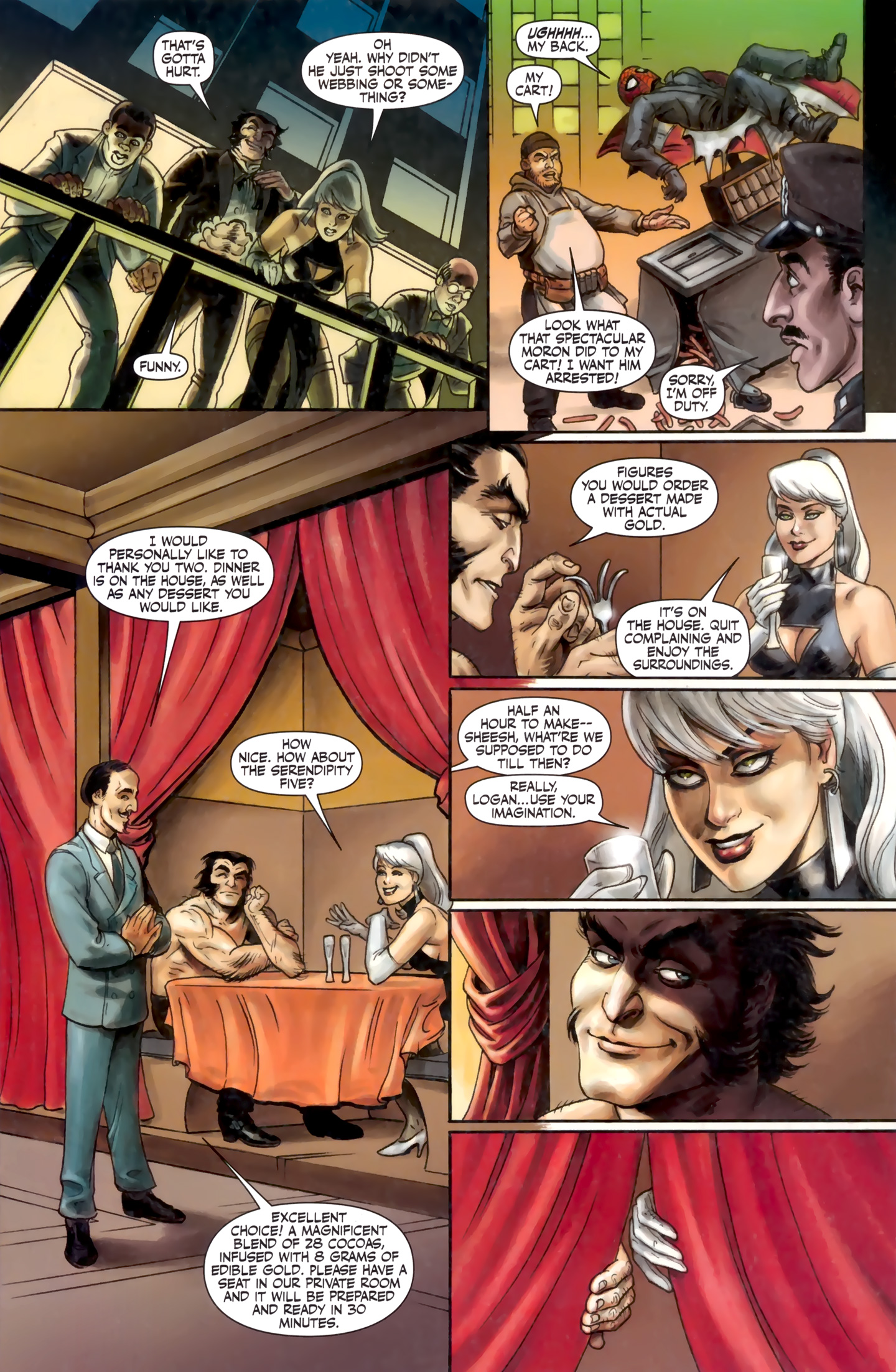 Read online Wolverine & Black Cat: Claws 2 comic -  Issue #1 - 8
