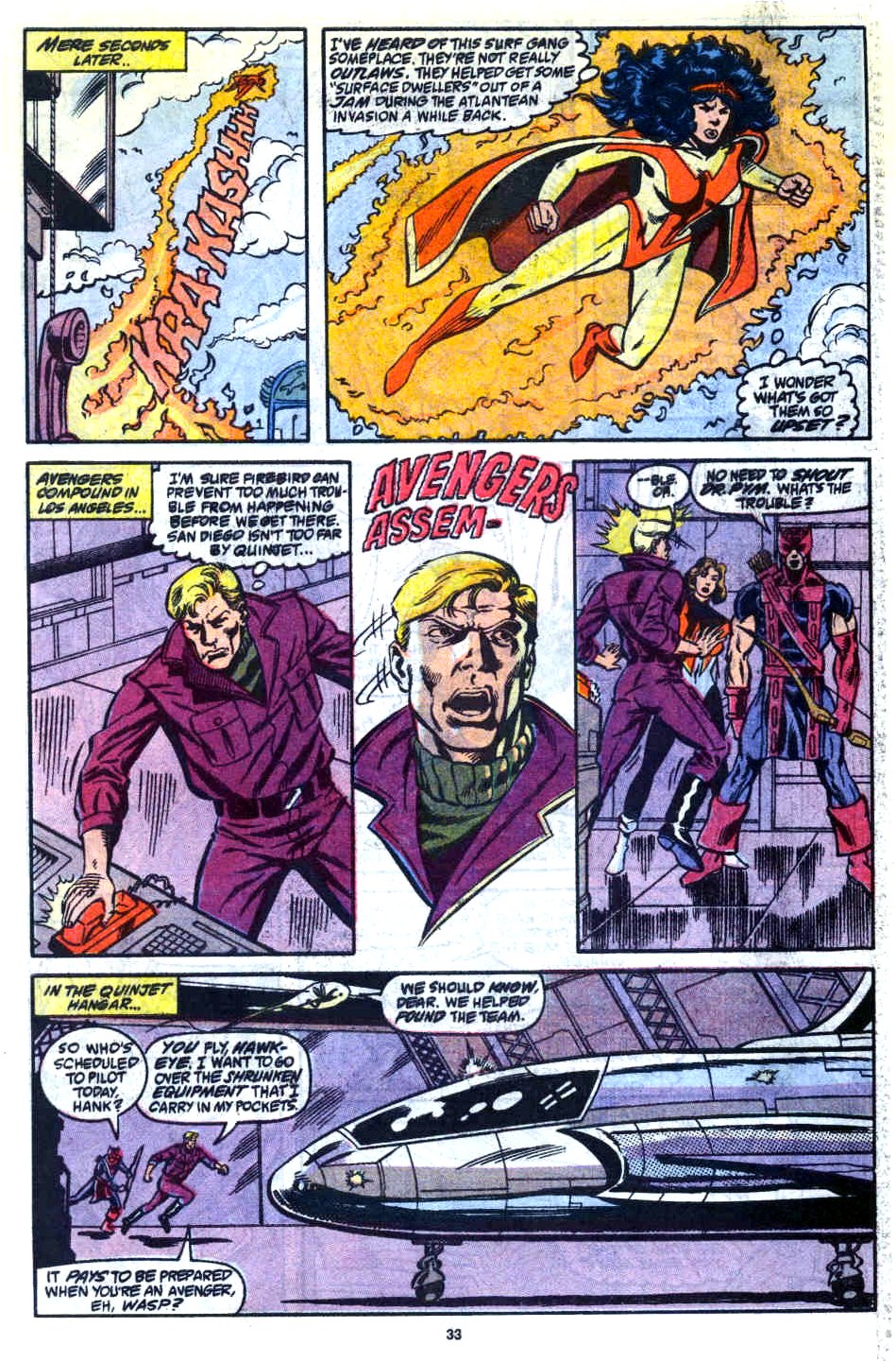 Read online West Coast Avengers (1985) comic -  Issue # _Annual 5 - 33