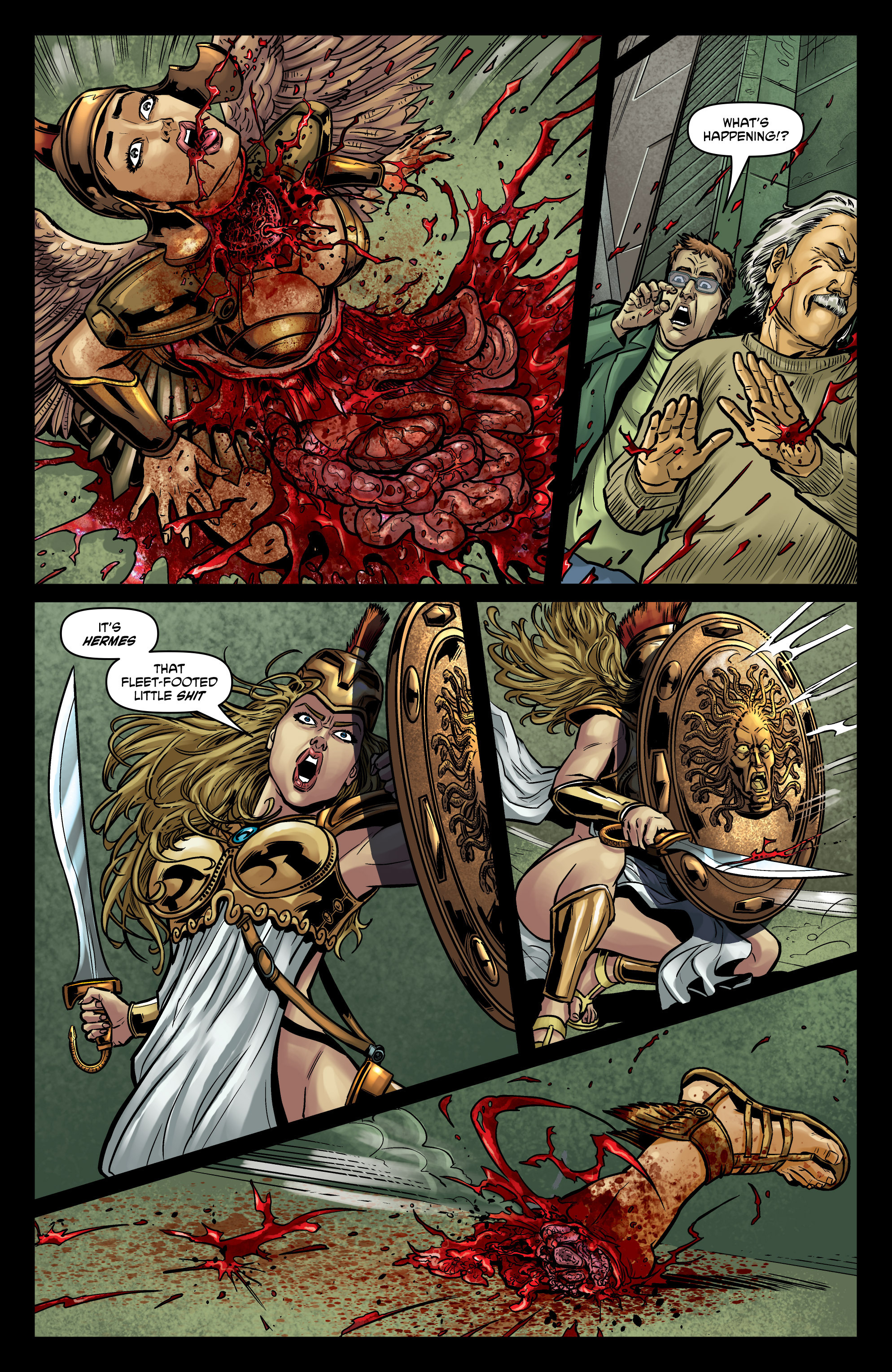Read online God Is Dead comic -  Issue #34 - 5