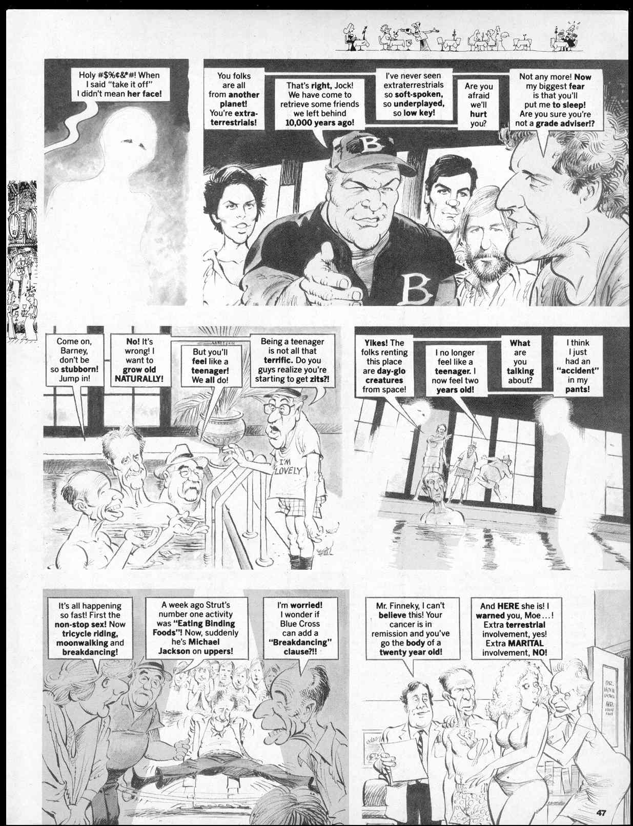 Read online MAD comic -  Issue #260 - 49