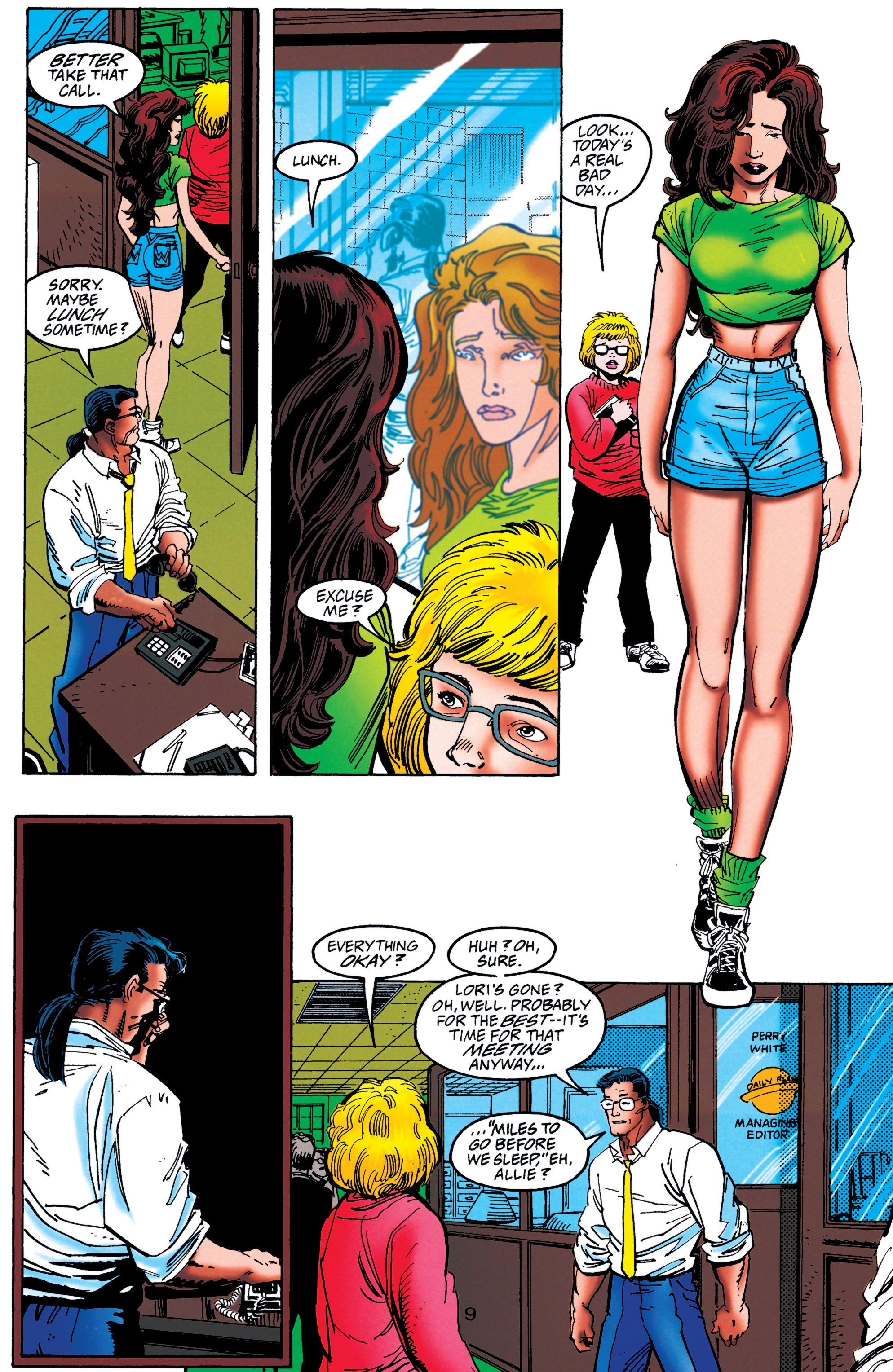 Read online Adventures of Superman (1987) comic -  Issue #539 - 10