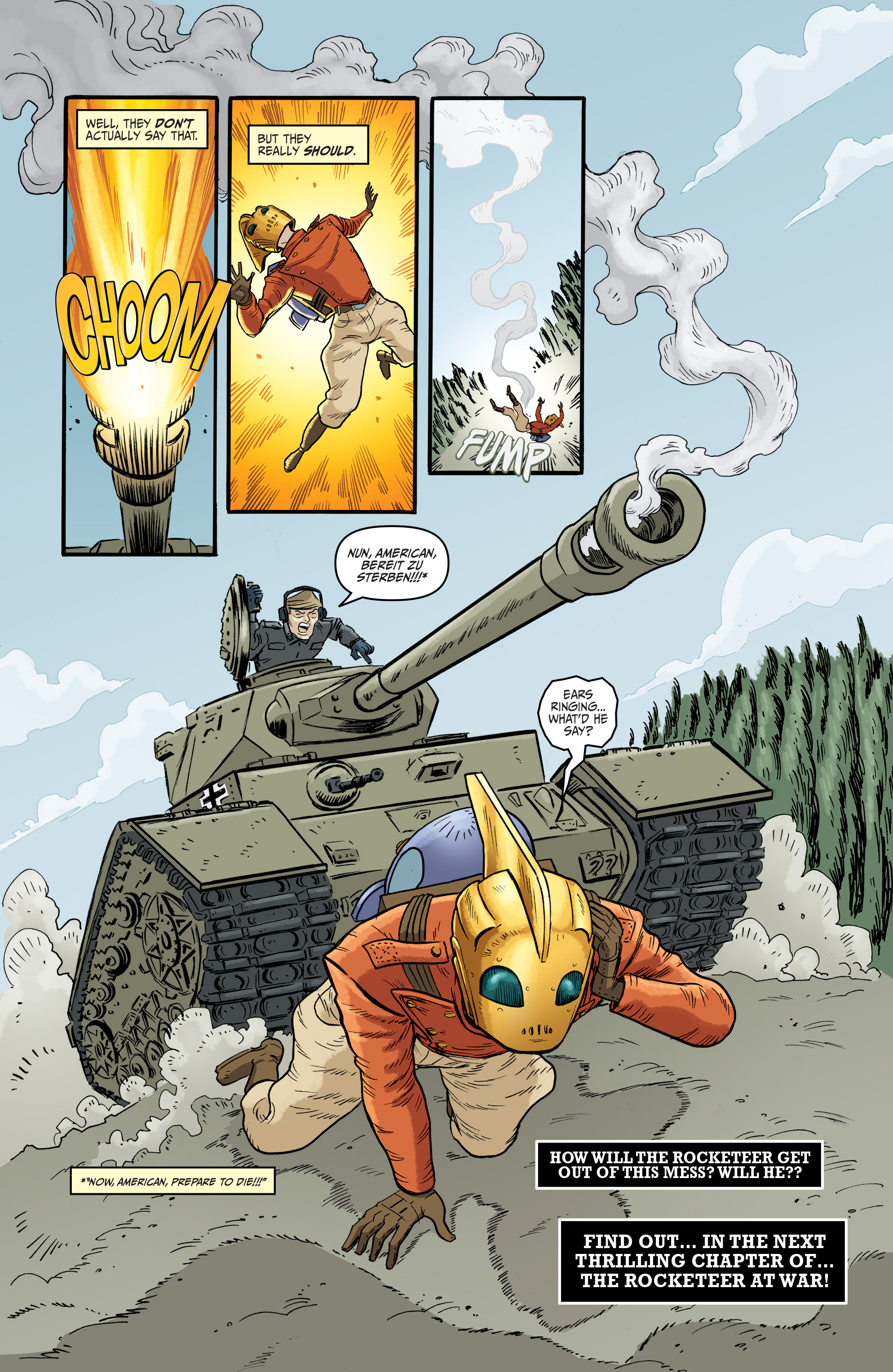 Read online The Rocketeer at War comic -  Issue #2 - 22