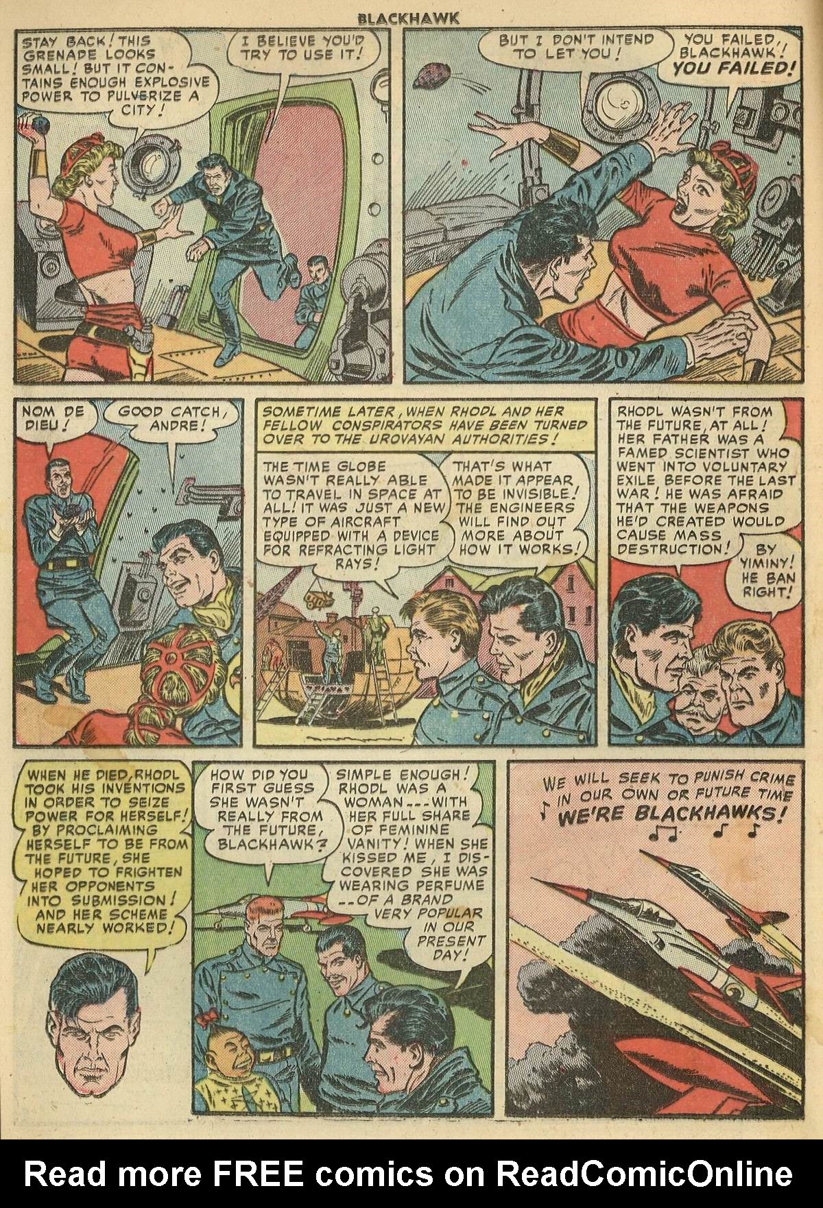 Read online Blackhawk (1957) comic -  Issue #47 - 13