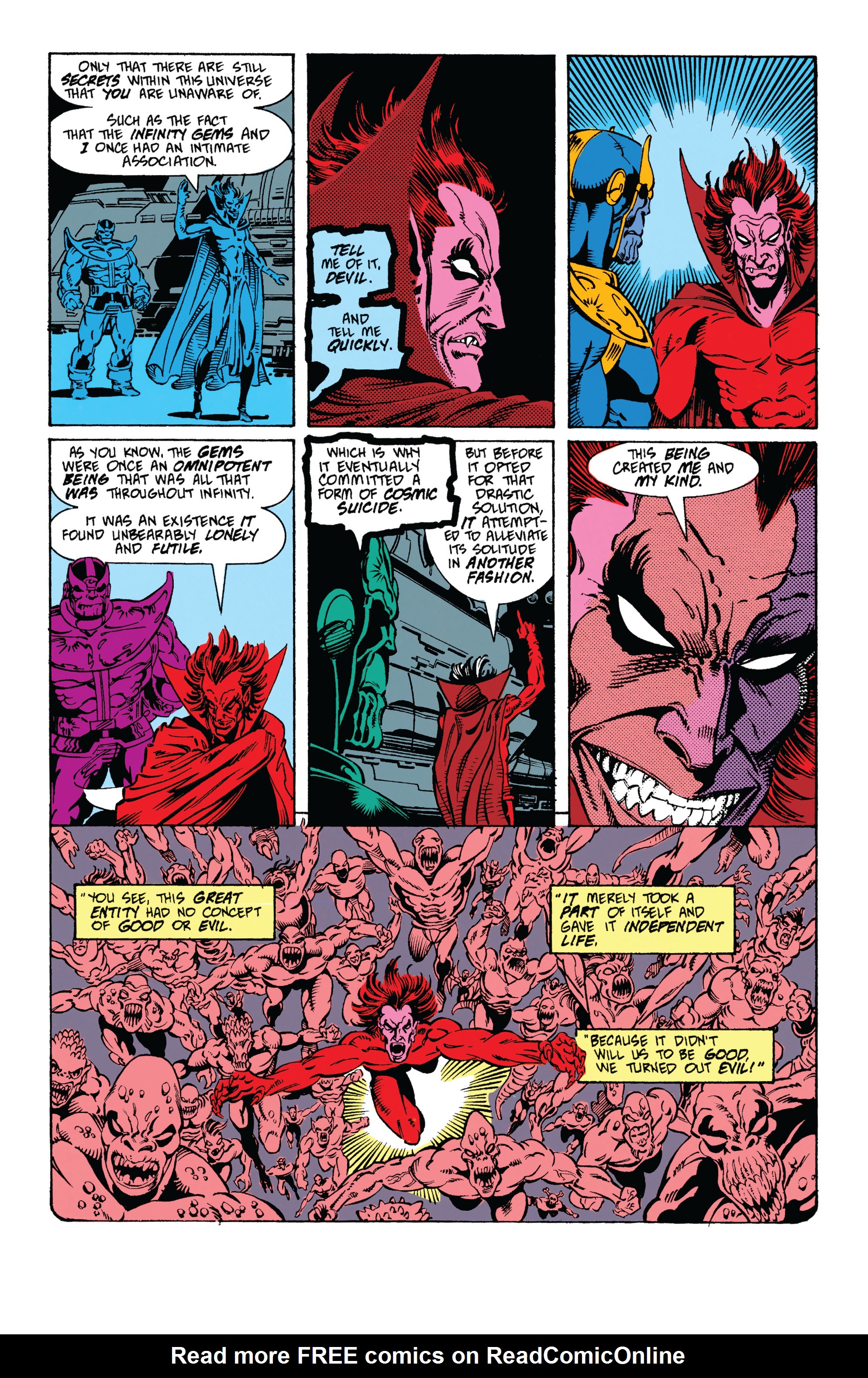 Read online Marvel-Verse: Thanos comic -  Issue # TPB - 54