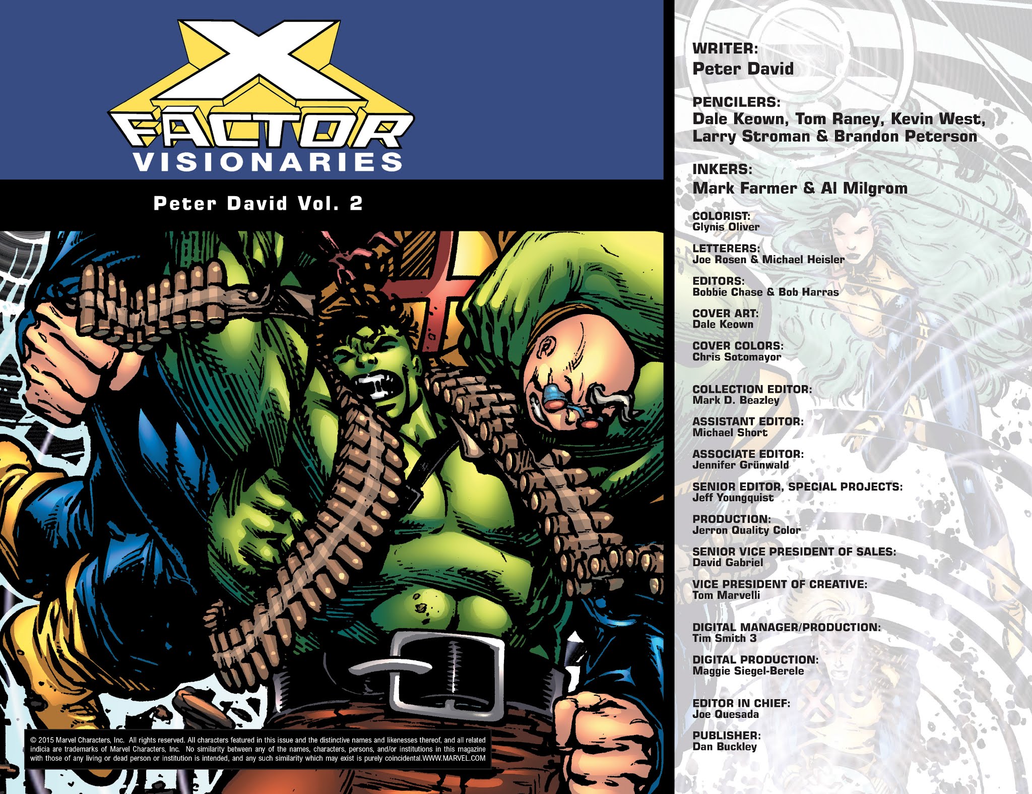 Read online X-Factor Visionaries: Peter David comic -  Issue # TPB 2 - 3