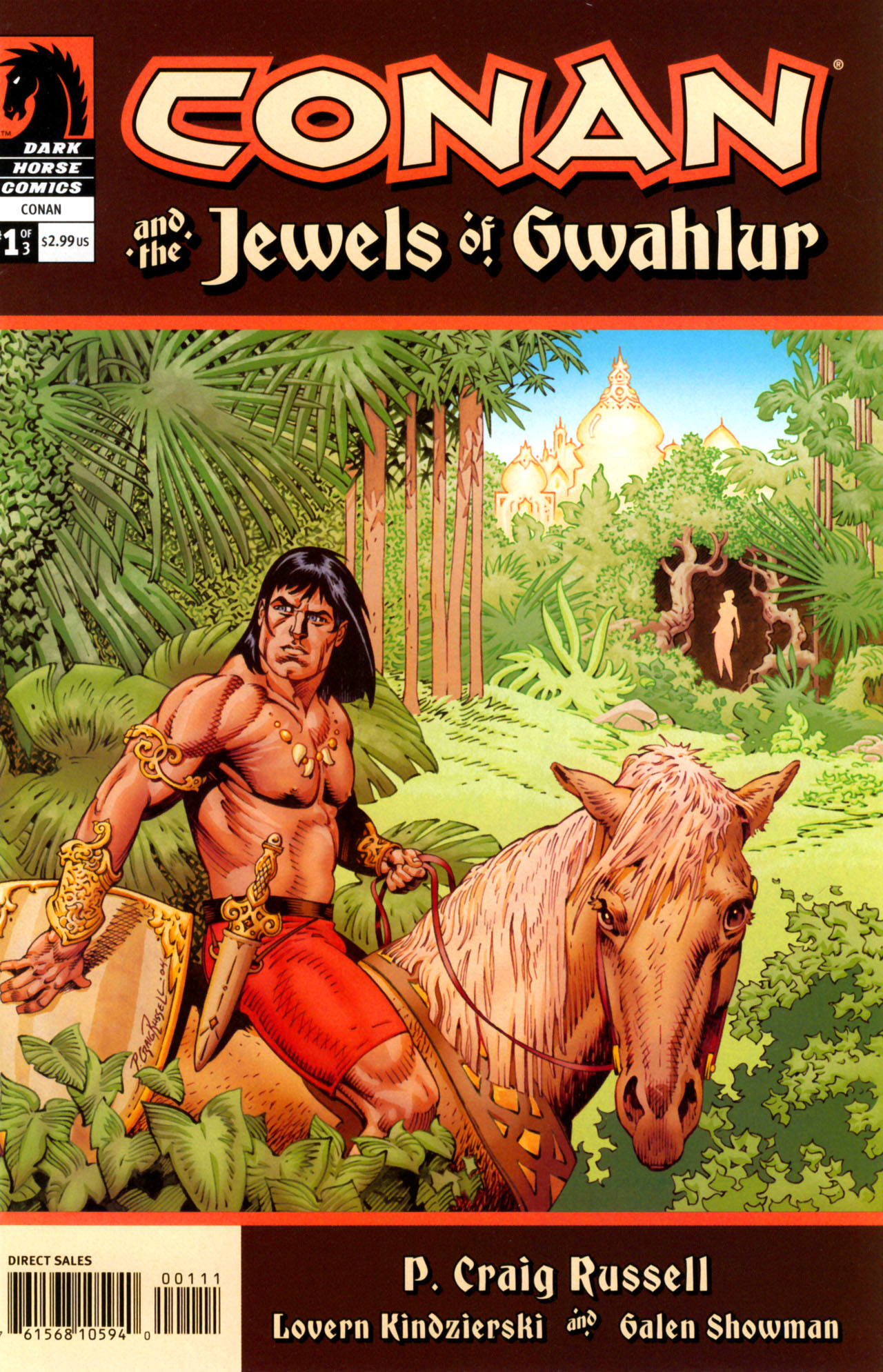 Read online Conan and the Jewels of Gwahlur comic -  Issue #1 - 1