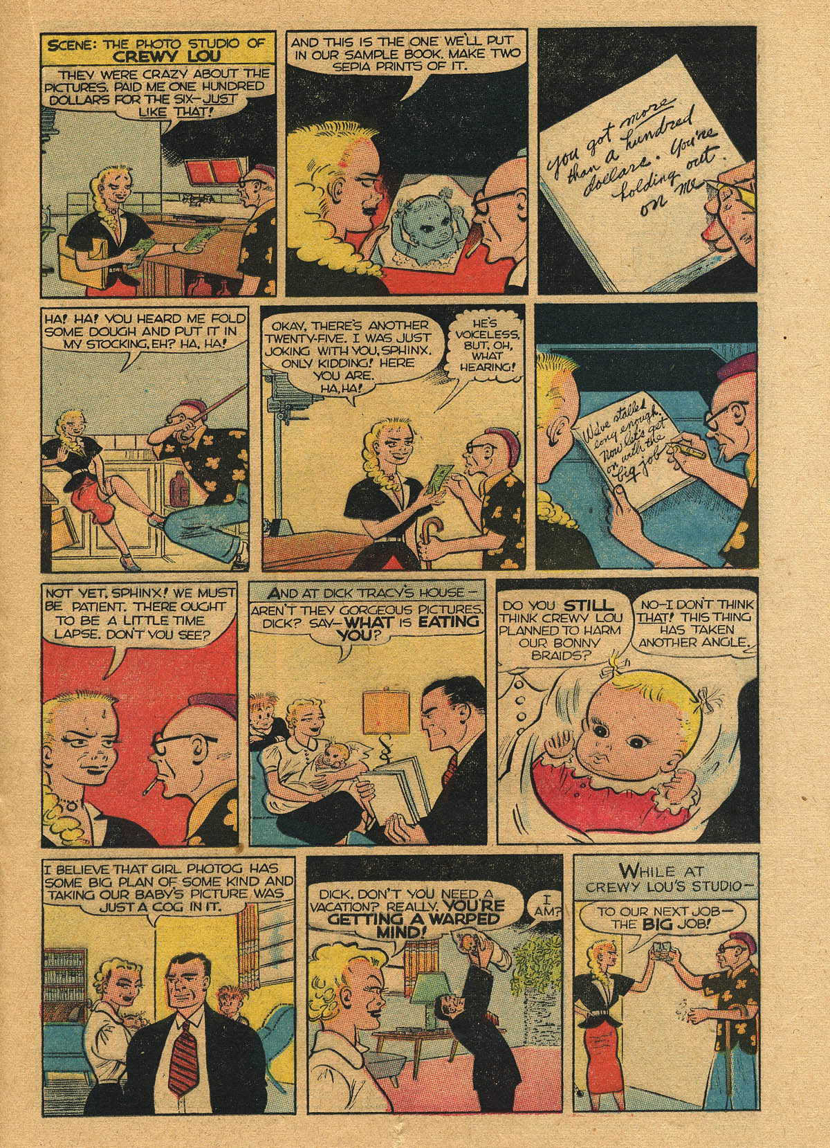 Read online Dick Tracy comic -  Issue #74 - 15