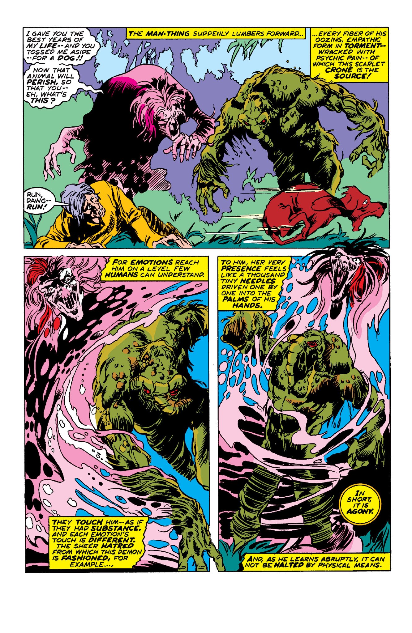 Read online Man-Thing by Steve Gerber: The Complete Collection comic -  Issue # TPB 2 (Part 2) - 1