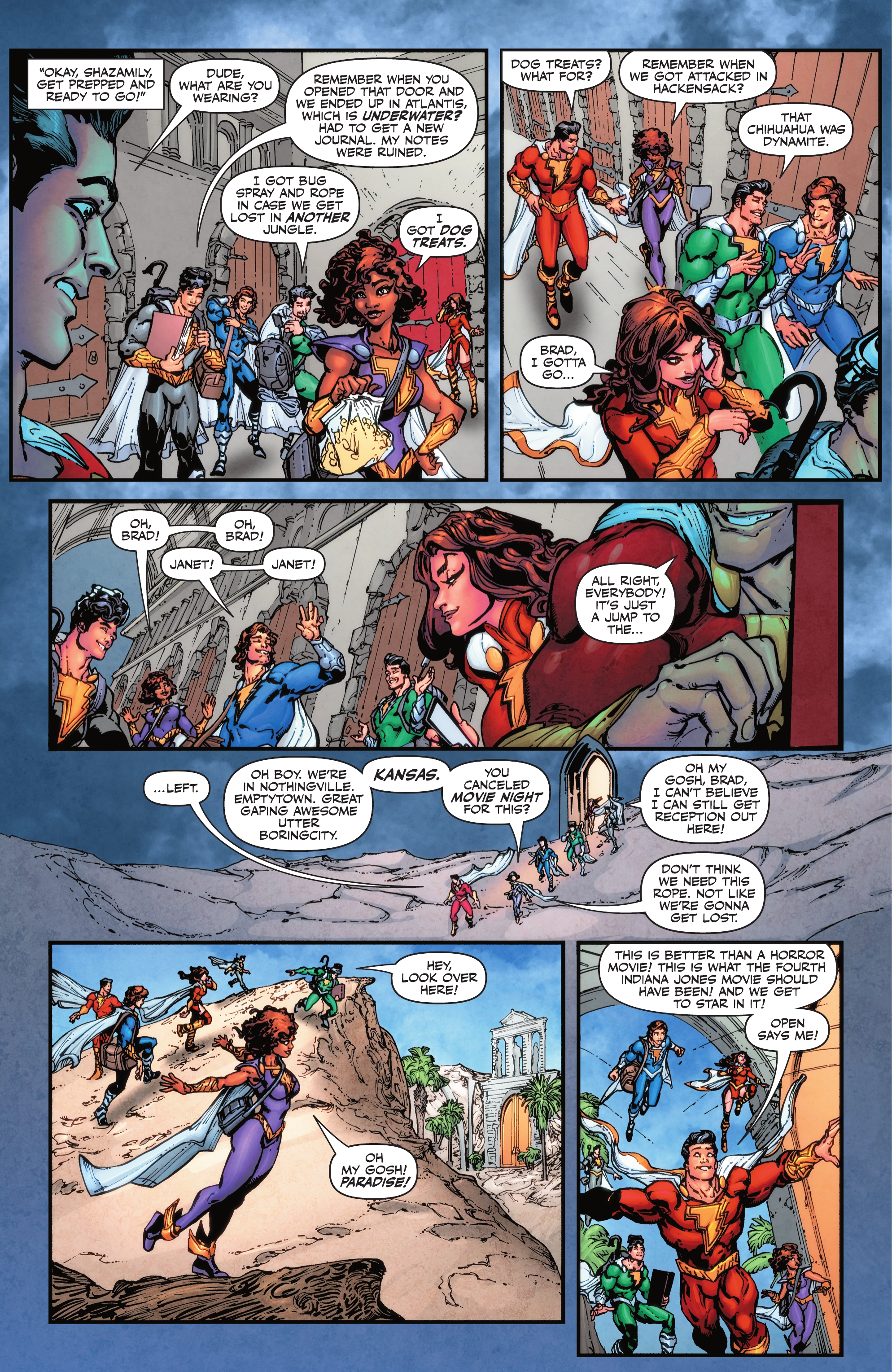 Read online Shazam! Fury of the Gods Special: Shazamily Matters comic -  Issue # TPB - 5