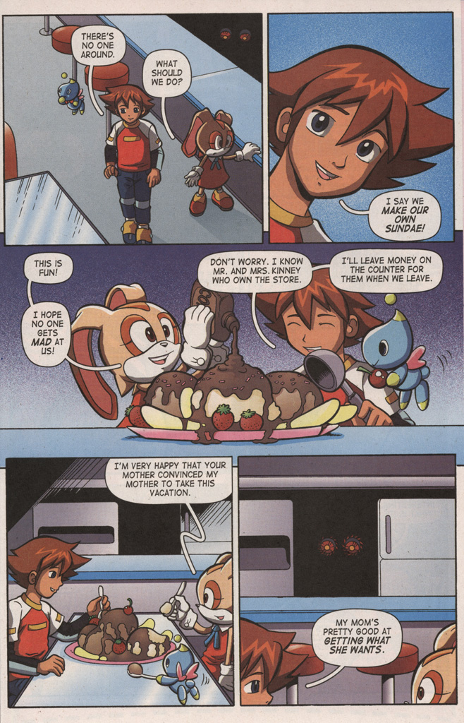 Read online Sonic X comic -  Issue #13 - 21