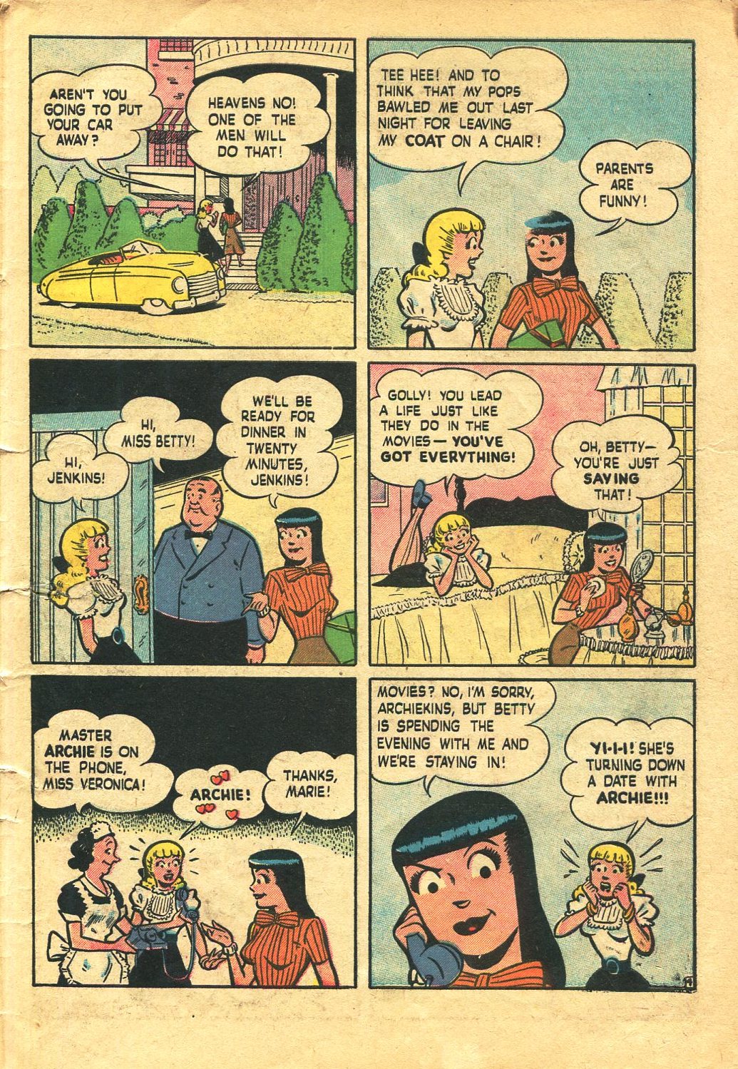 Read online Archie's Girls Betty and Veronica comic -  Issue #1 - 27