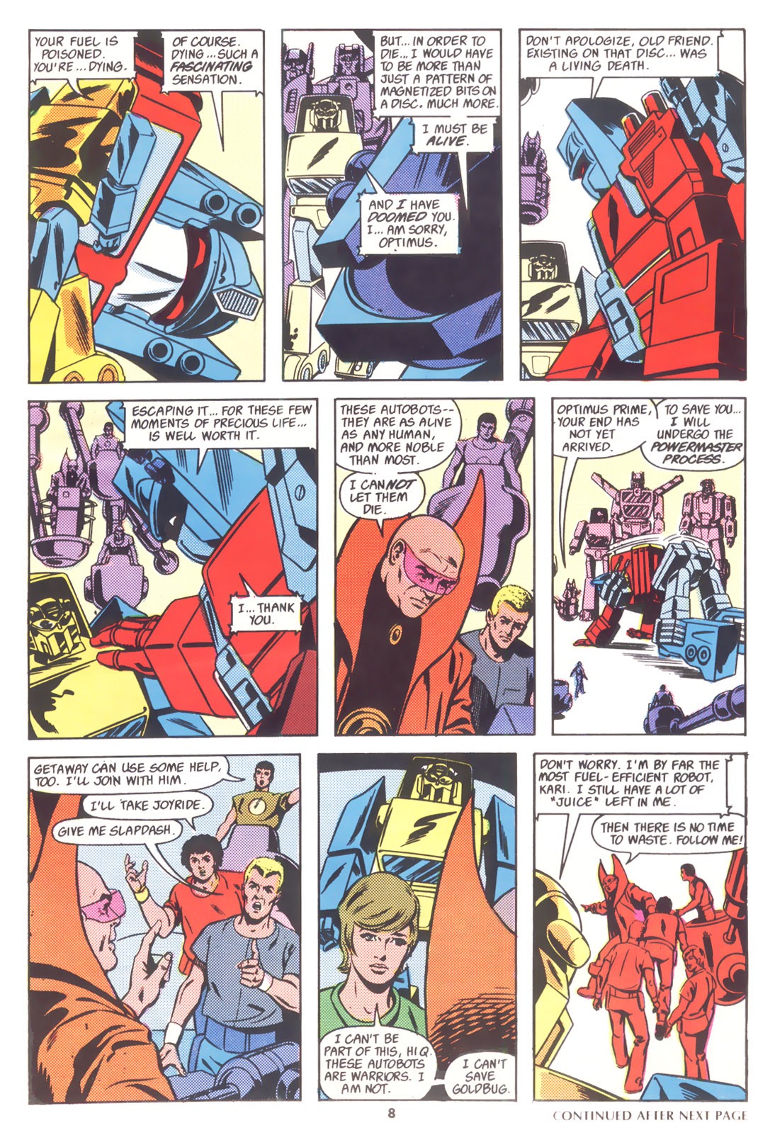 Read online The Transformers (UK) comic -  Issue #177 - 8