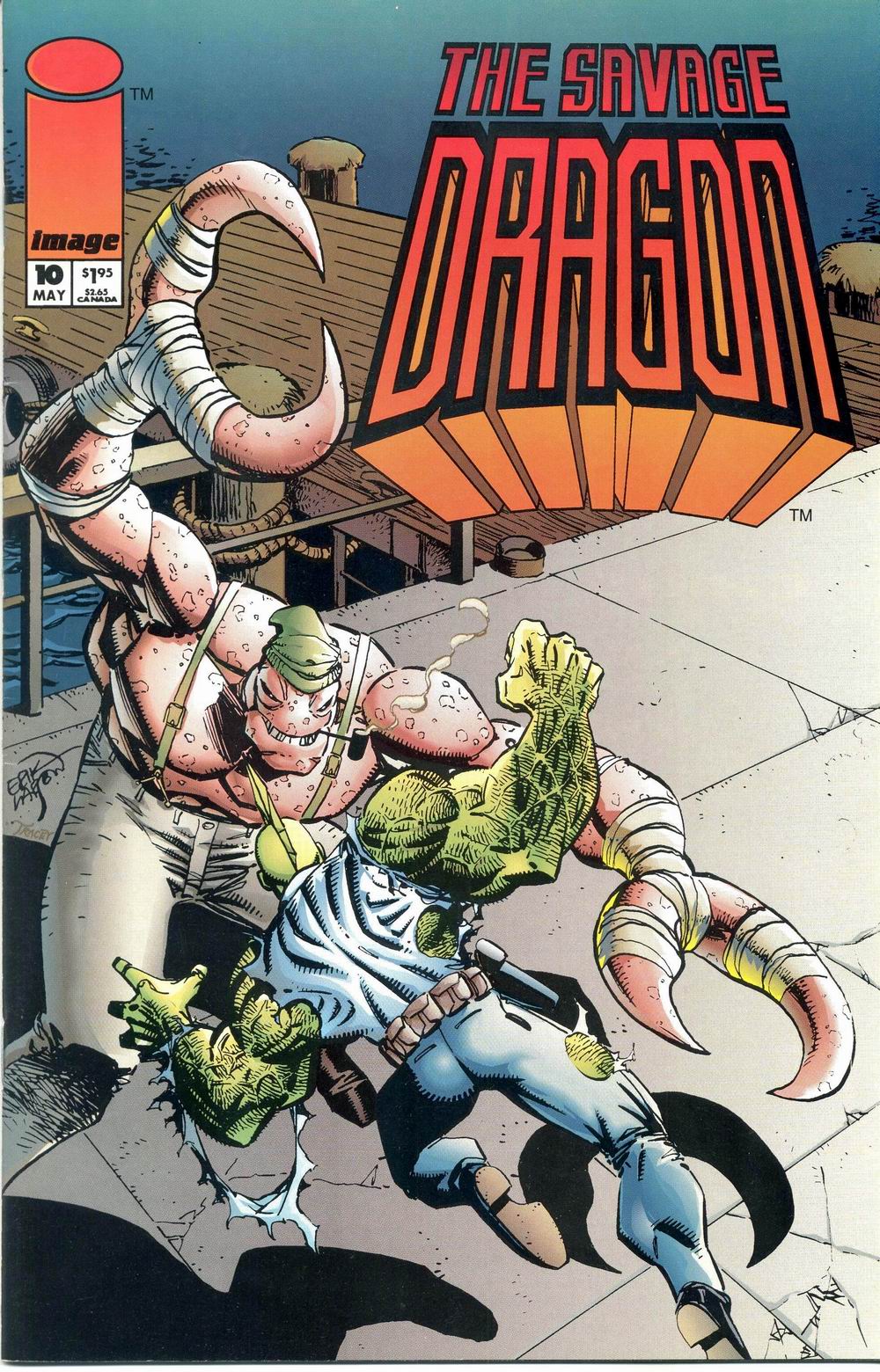 Read online The Savage Dragon (1993) comic -  Issue #10 - 1