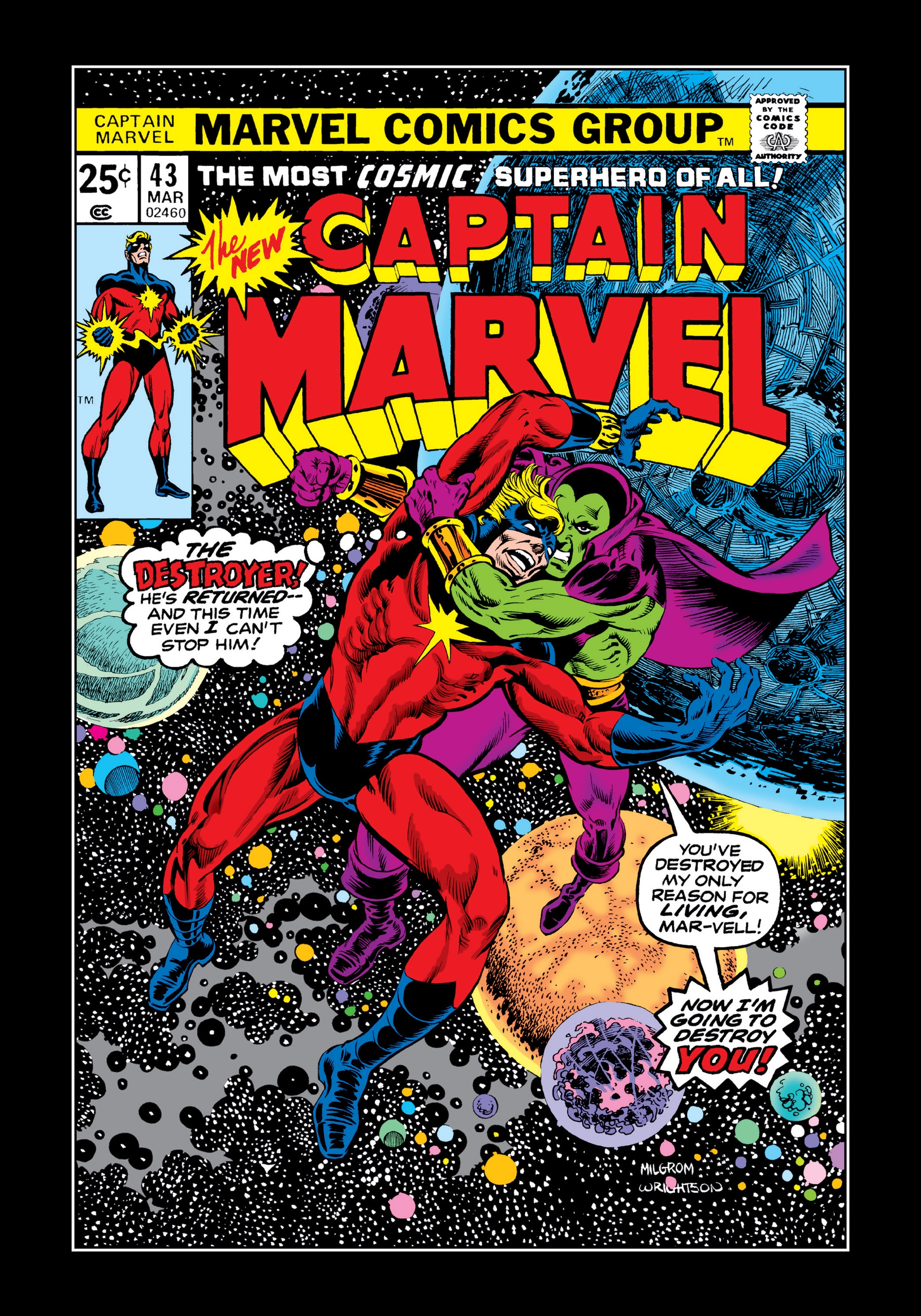 Read online Marvel Masterworks: Captain Marvel comic -  Issue # TPB 4 (Part 2) - 59