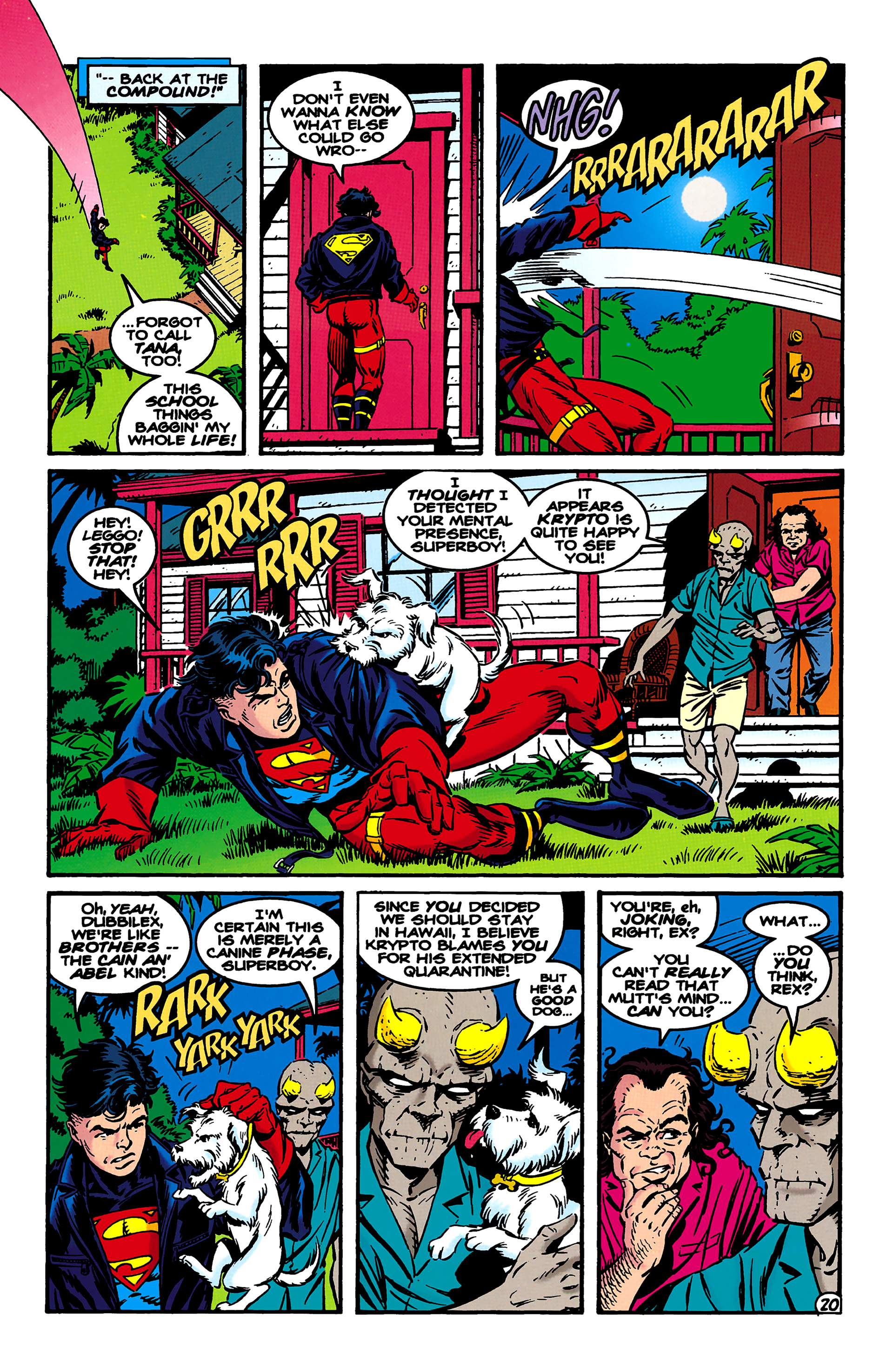 Read online Superboy (1994) comic -  Issue #16 - 21
