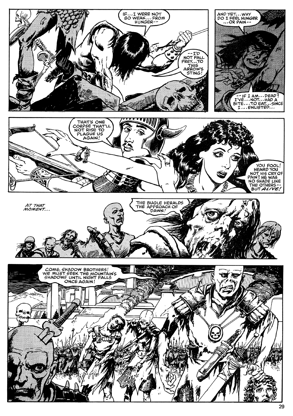 Read online The Savage Sword Of Conan comic -  Issue #110 - 28