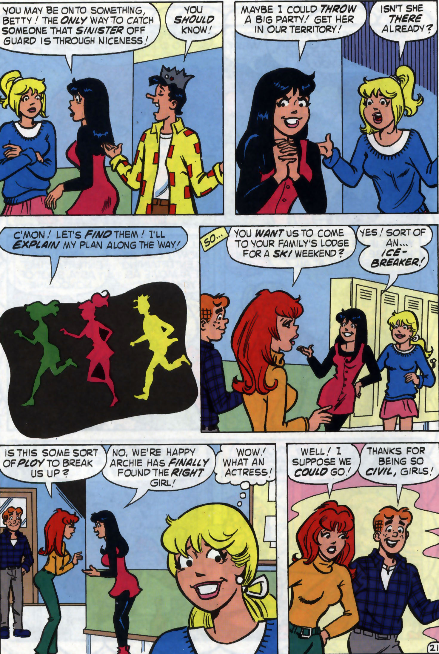 Read online Archie's Love Showdown Special comic -  Issue # Full - 23