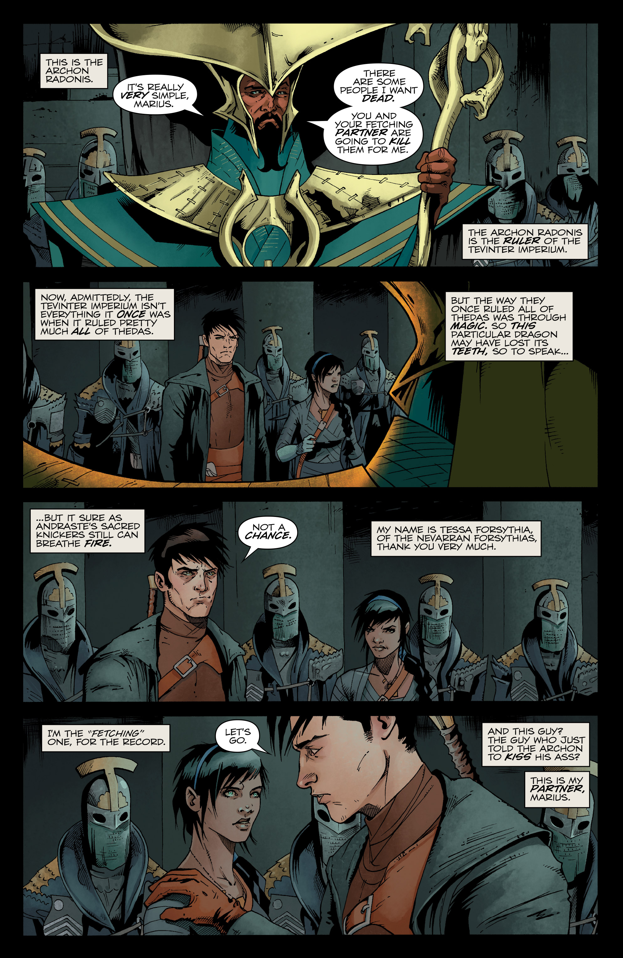 Read online Dragon Age: The First Five Graphic Novels comic -  Issue # TPB (Part 3) - 23