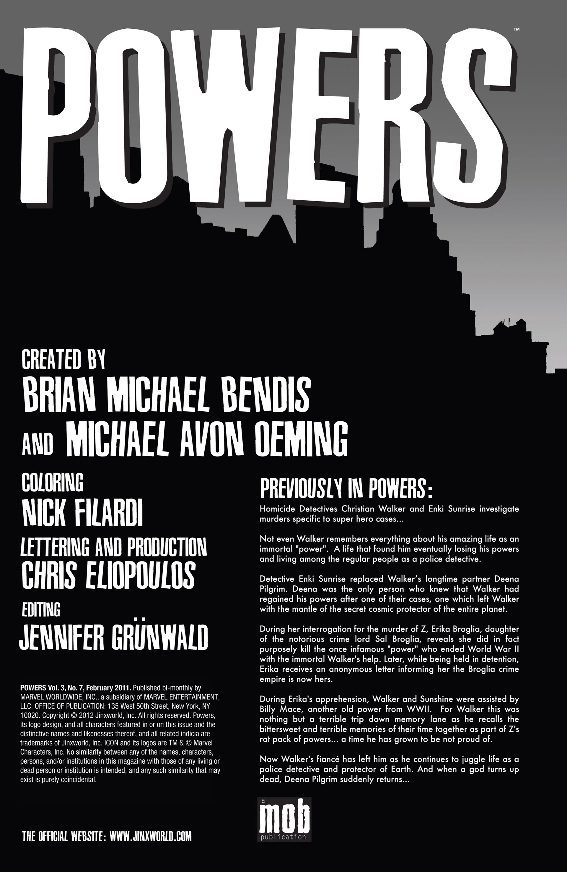 Read online Powers (2009) comic -  Issue #7 - 2