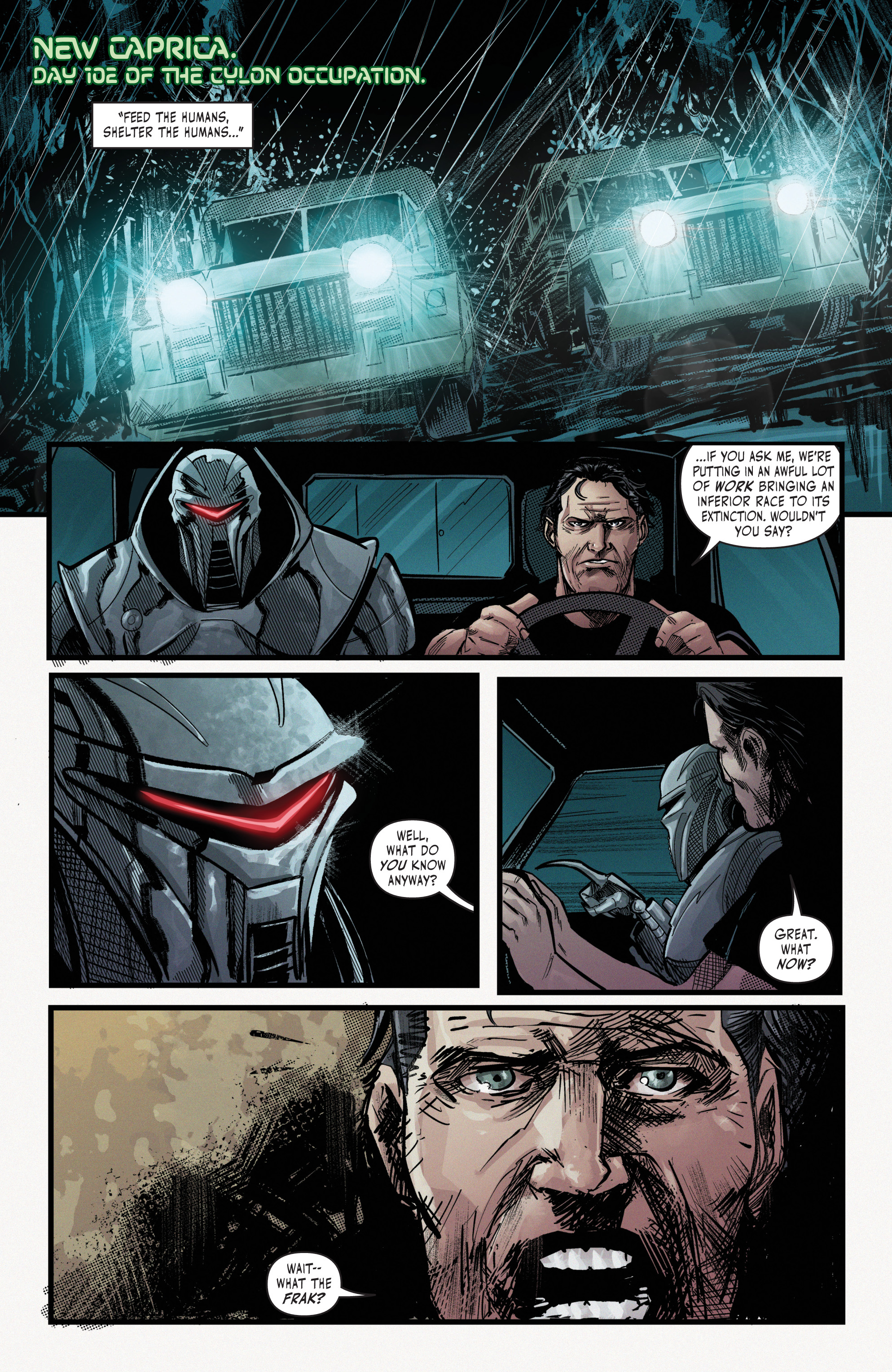 Read online Battlestar Galactica: Twilight Command comic -  Issue #1 - 4