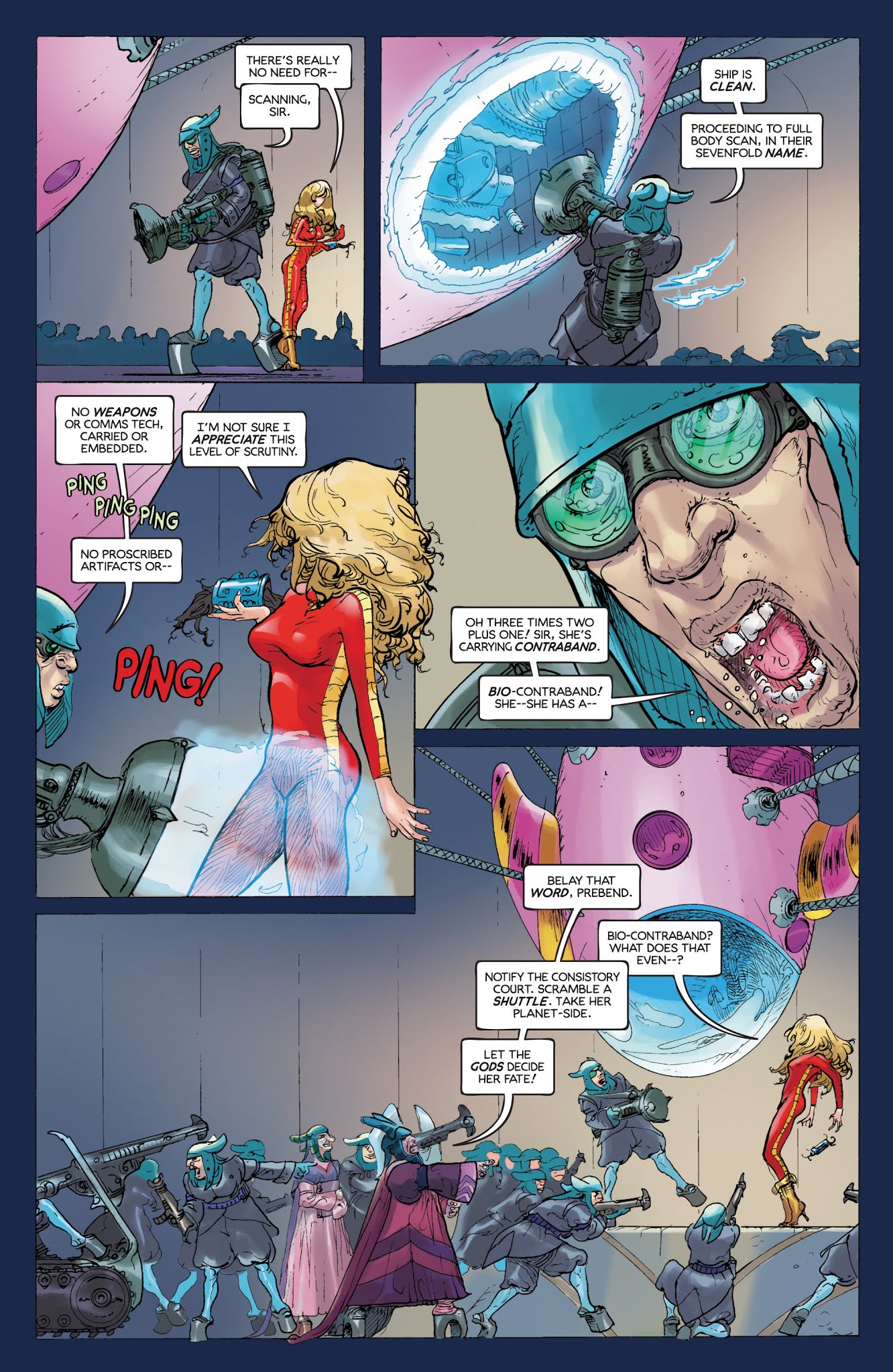 Read online Barbarella (2017) comic -  Issue # _TPB 1 - 13