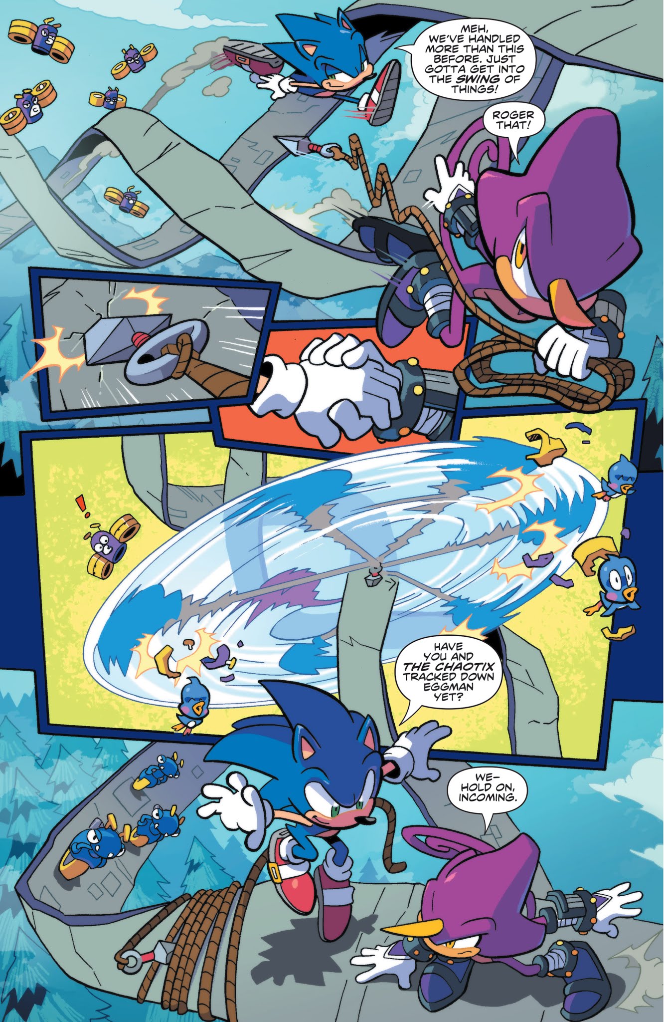Read online Sonic the Hedgehog (2018) comic -  Issue #5 - 6