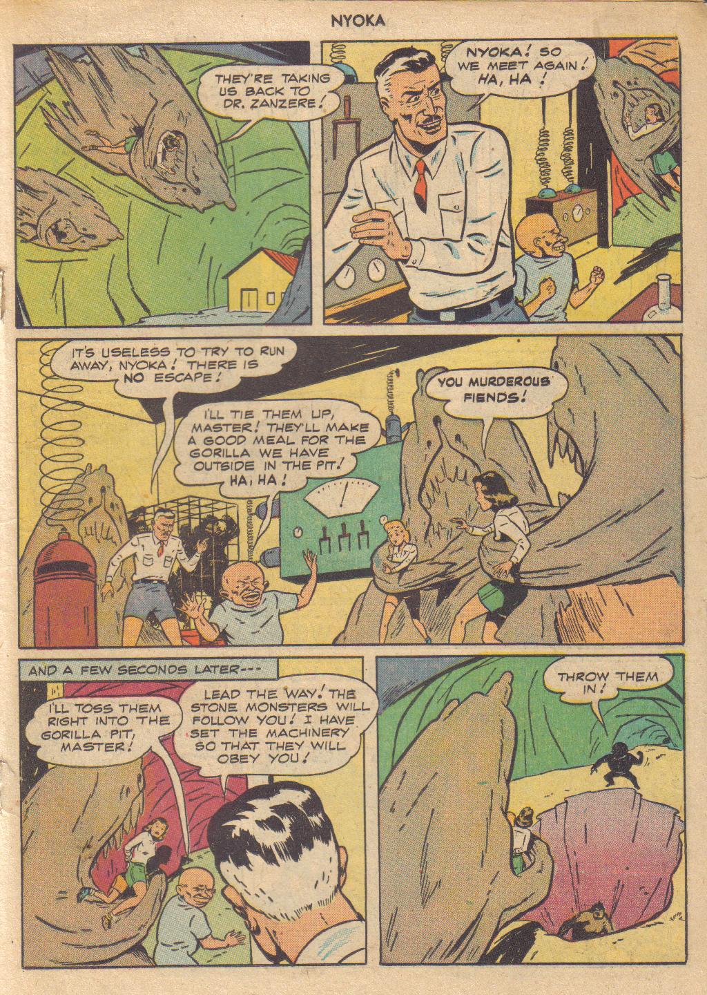 Read online Nyoka the Jungle Girl (1945) comic -  Issue #22 - 20