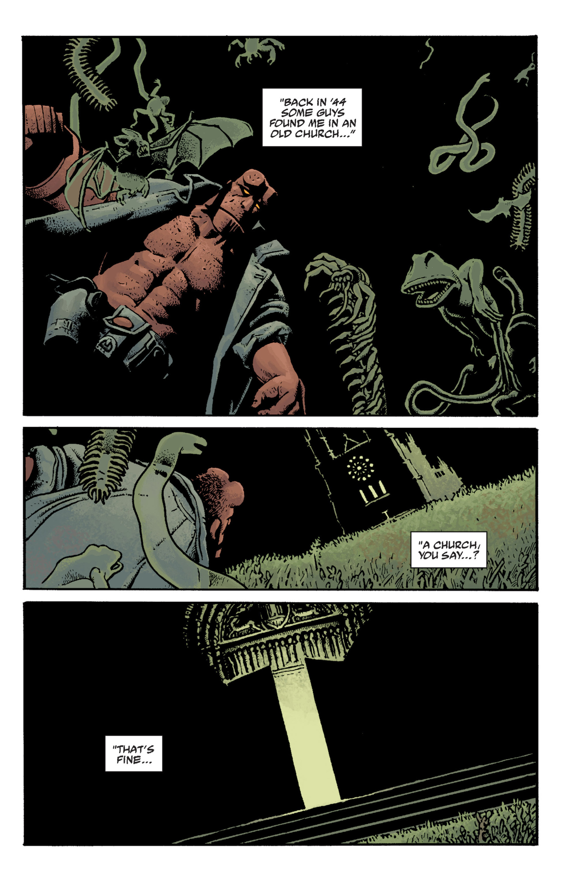 Read online Hellboy comic -  Issue #10 - 45