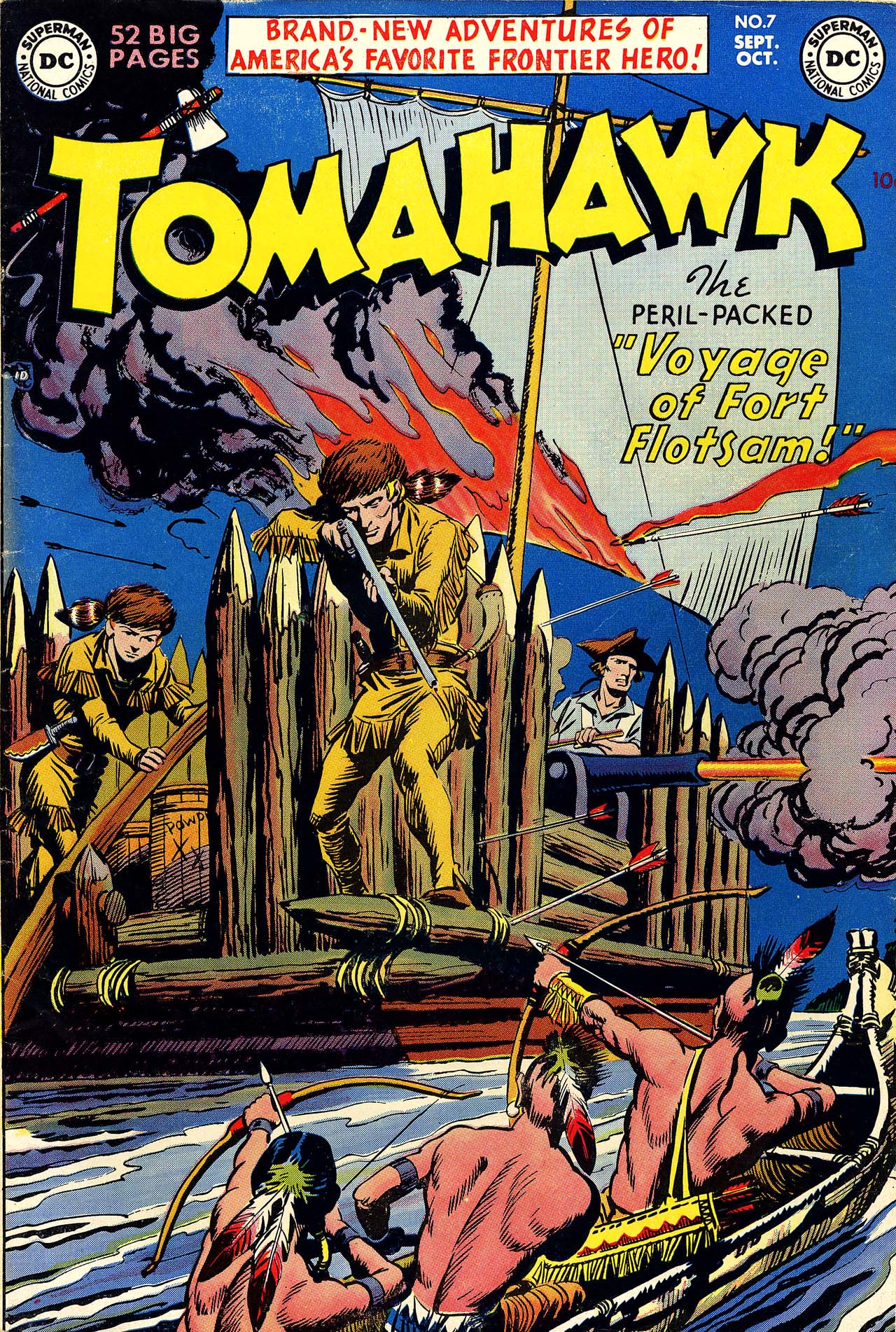 Read online Tomahawk comic -  Issue #7 - 1