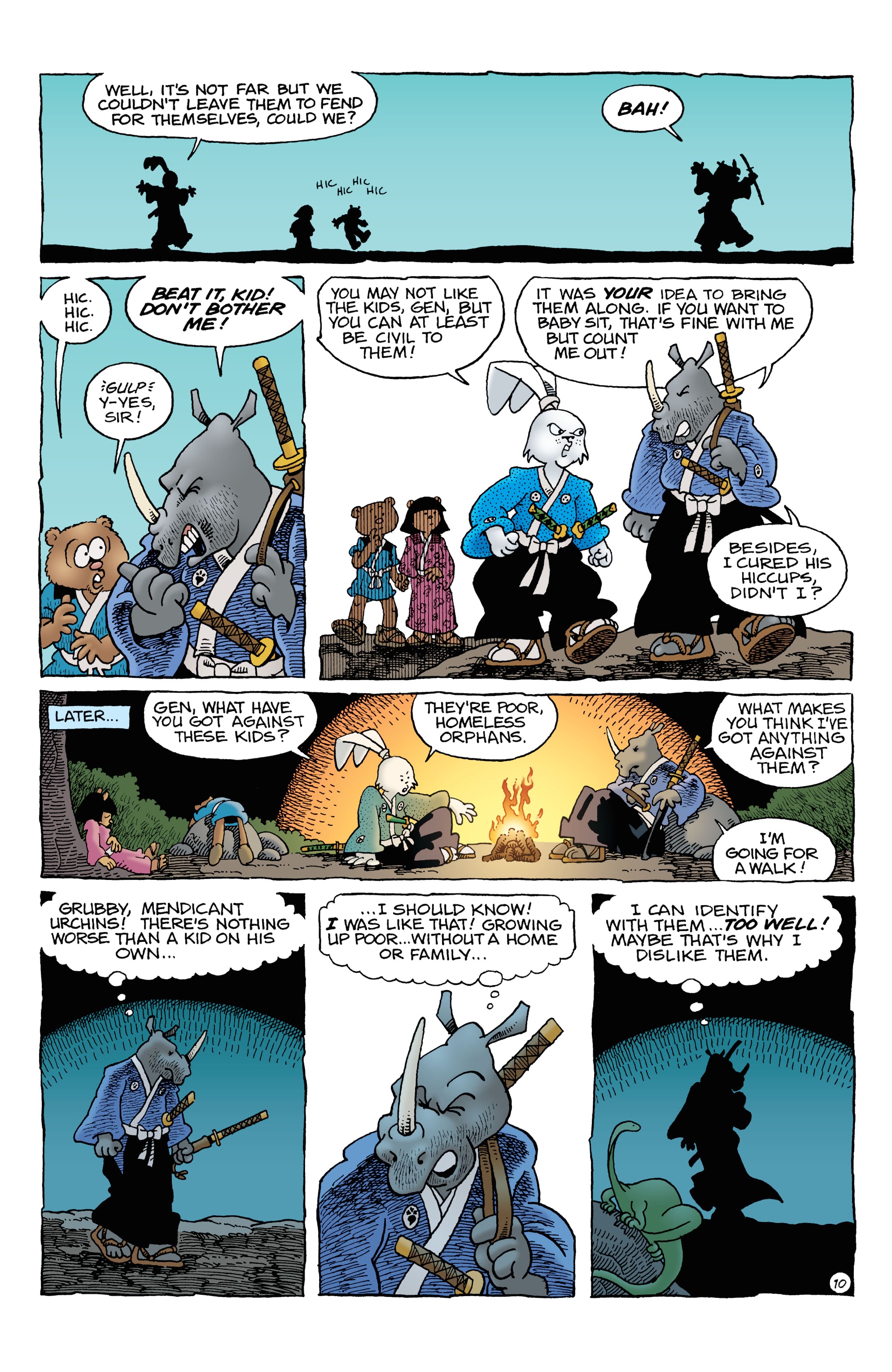 Read online Usagi Yojimbo: Wanderer’s Road comic -  Issue #5 - 11