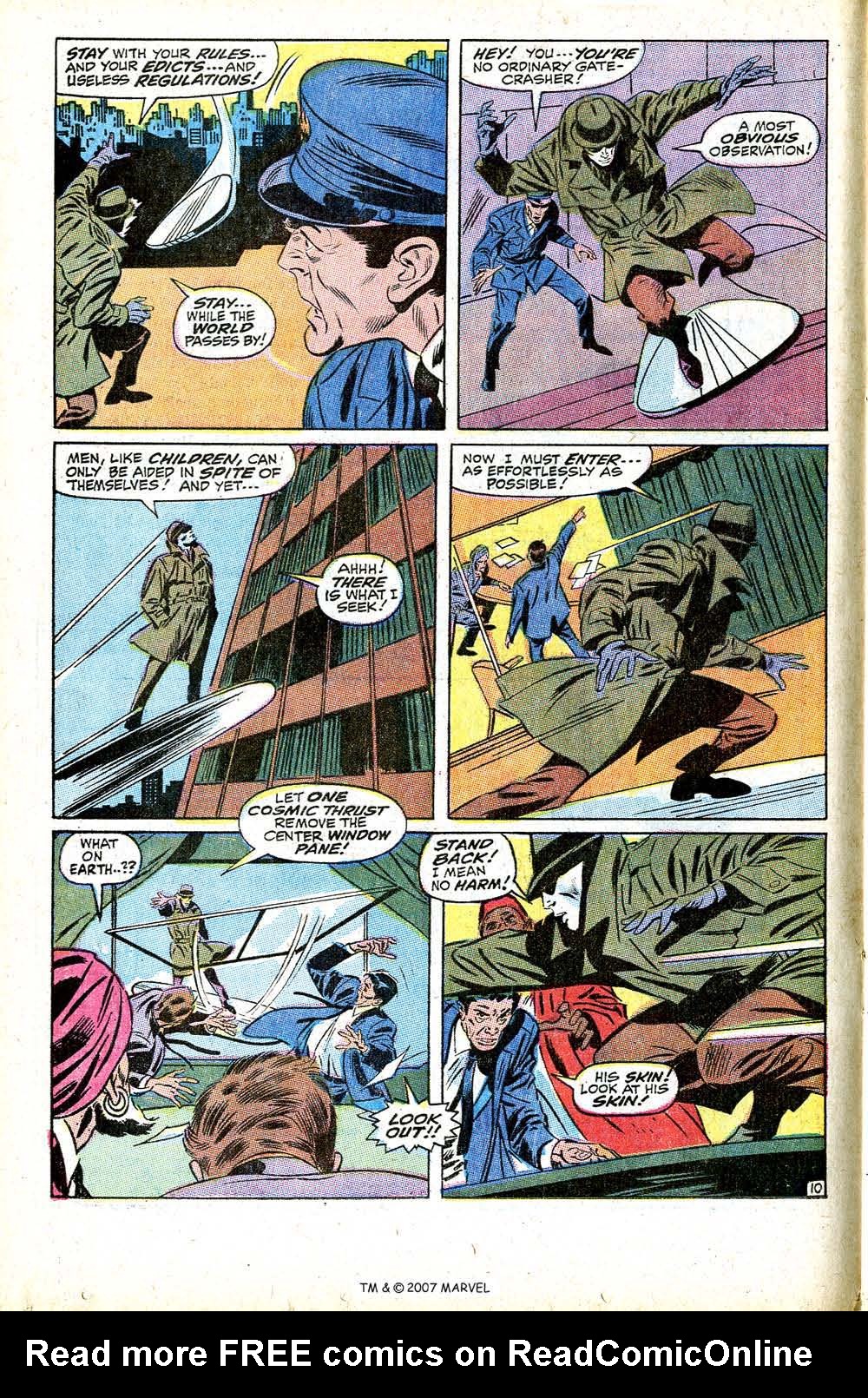 Read online Silver Surfer (1968) comic -  Issue #13 - 16