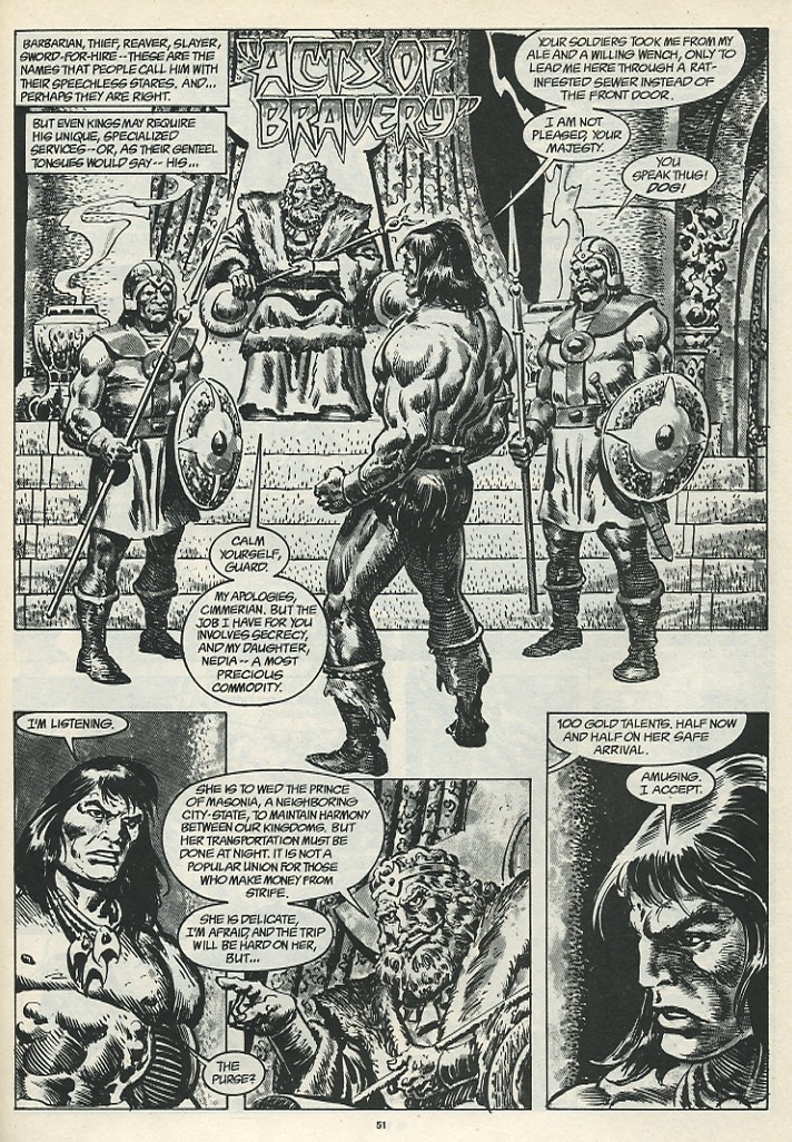 The Savage Sword Of Conan issue 185 - Page 53