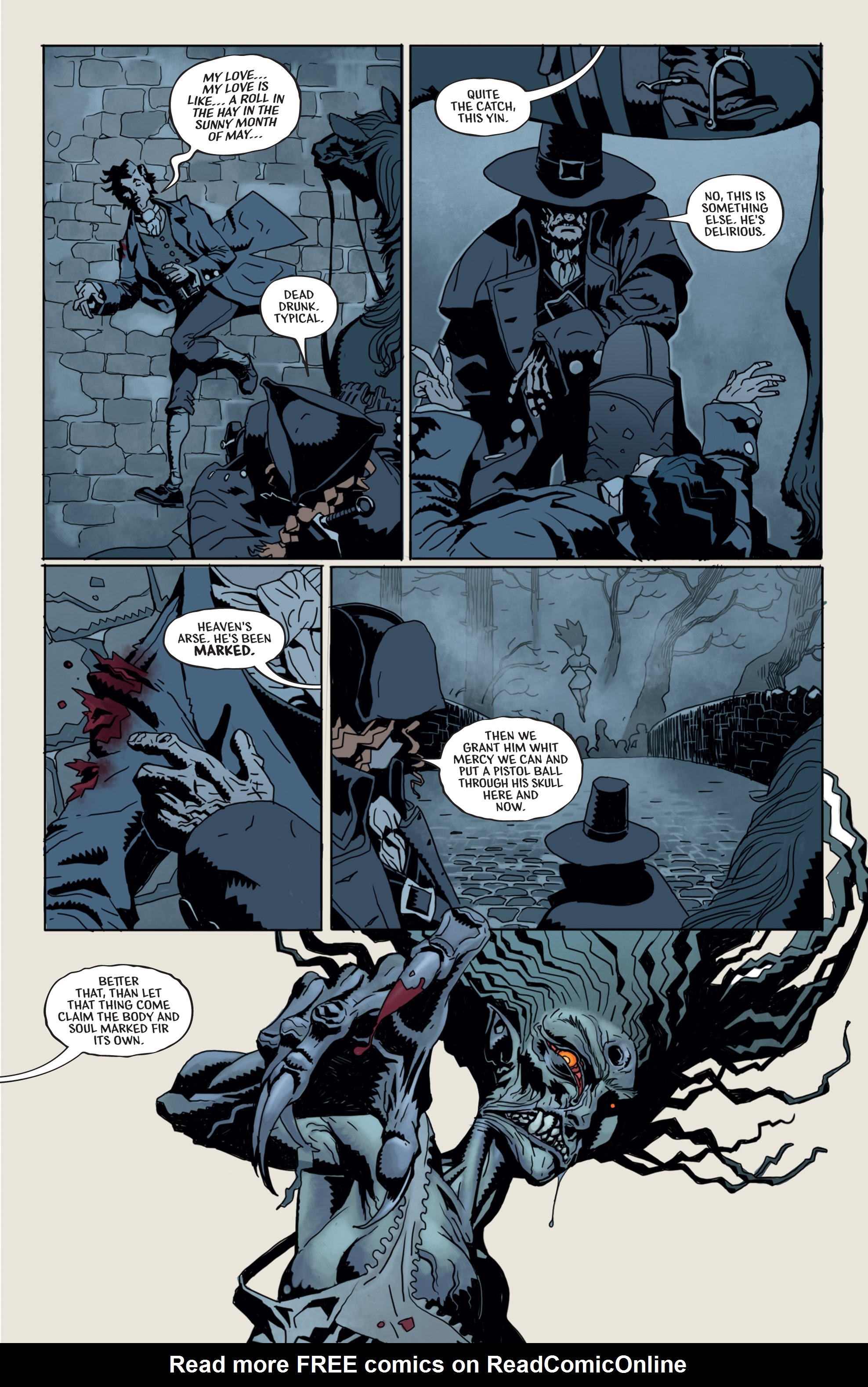 Read online Robbie Burns: Witch Hunter comic -  Issue # TPB - 25