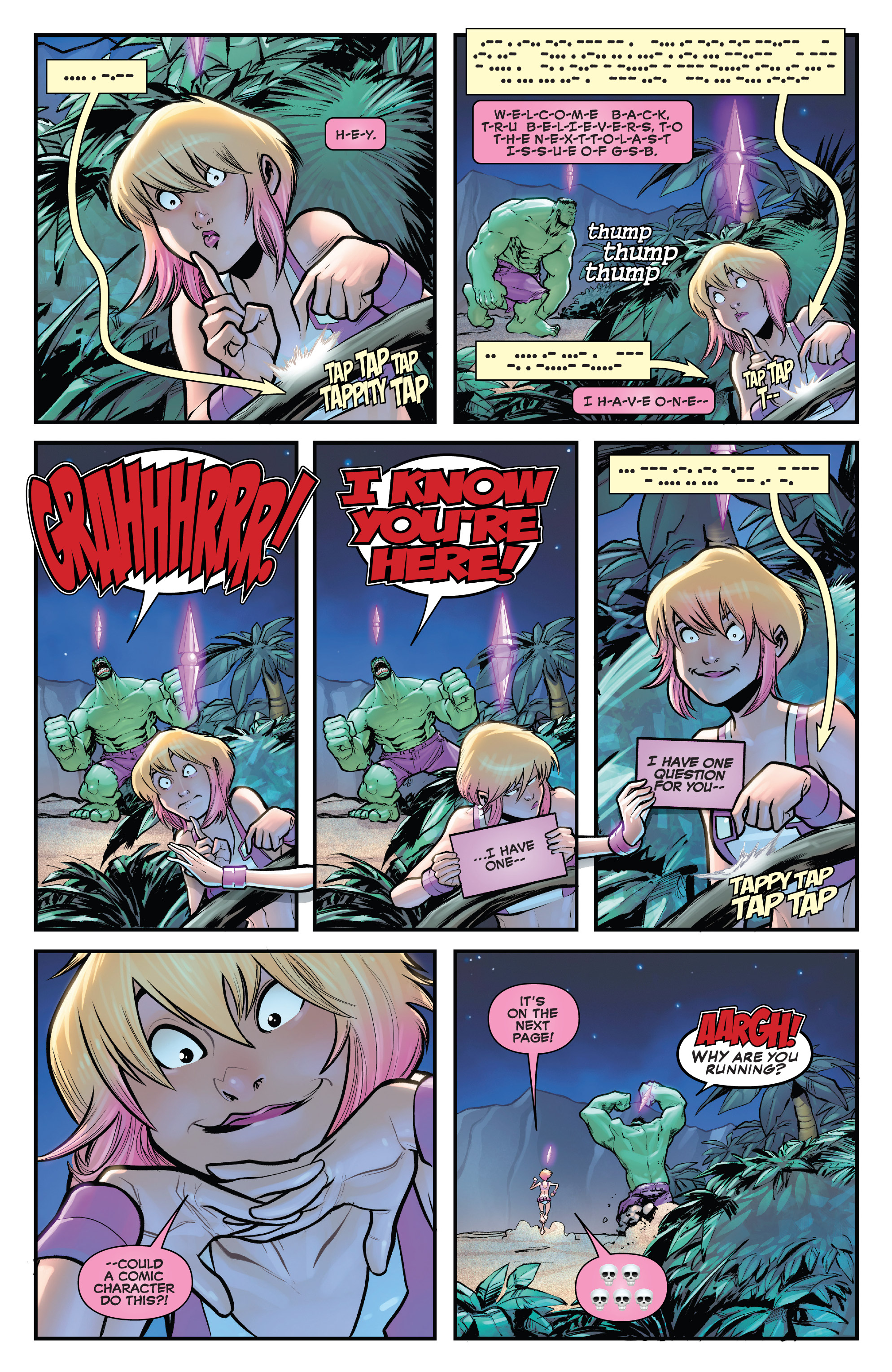 Read online Gwenpool Strikes Back comic -  Issue #4 - 3